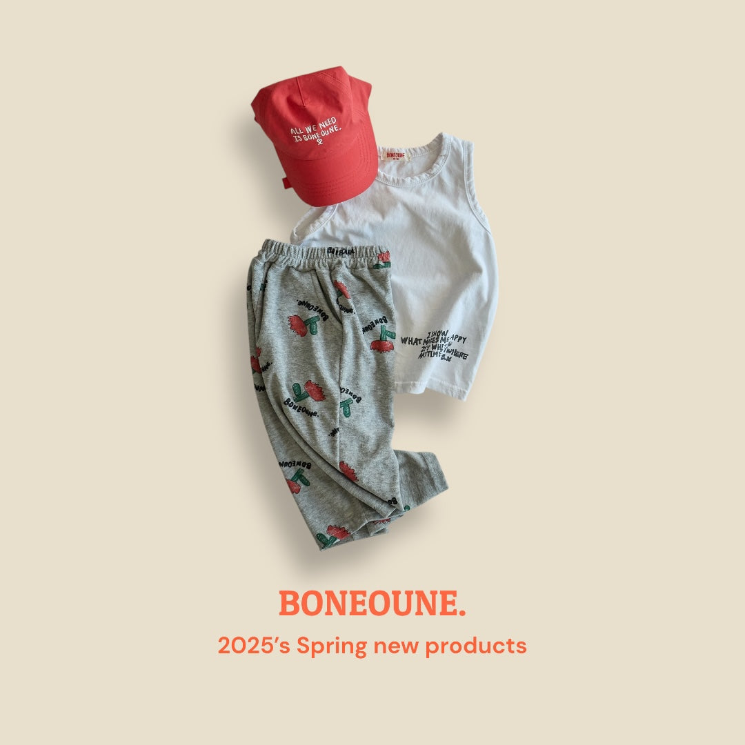 [BONEOUNE] Anytime Non sleeve Top_2colors