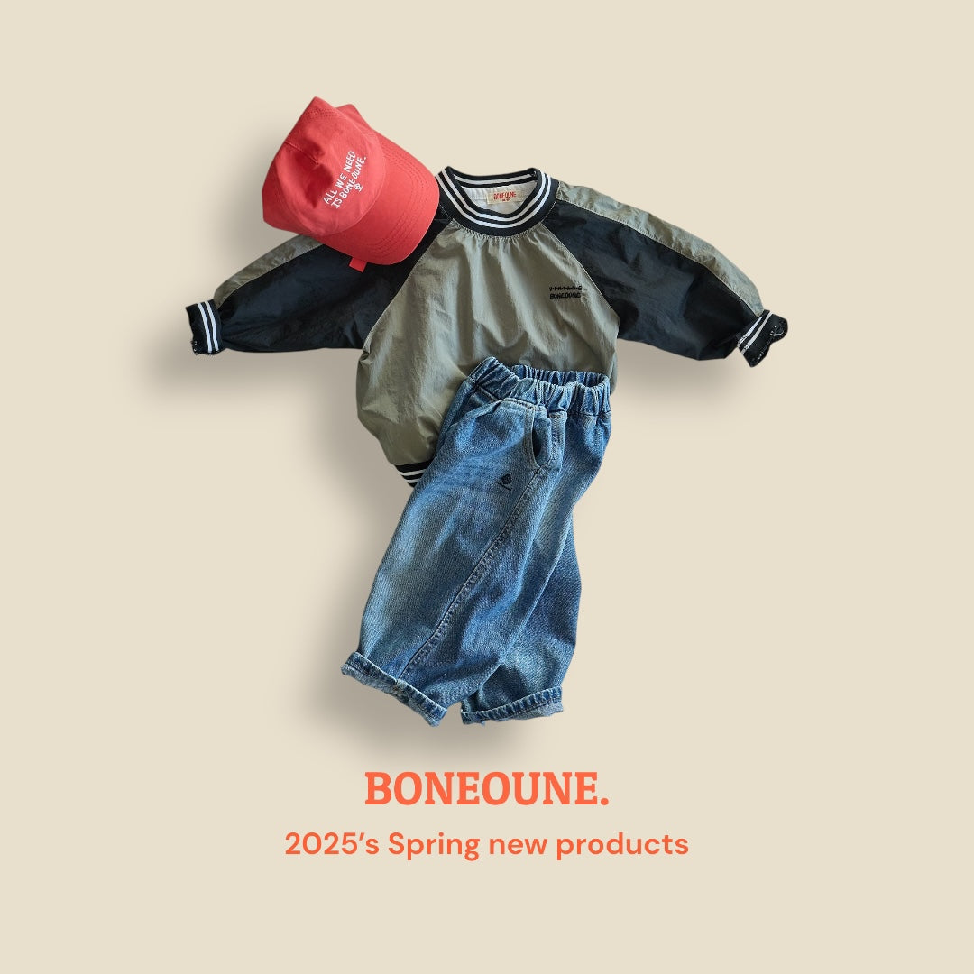 [BONEOUNE] Spring Easy Denim Pants