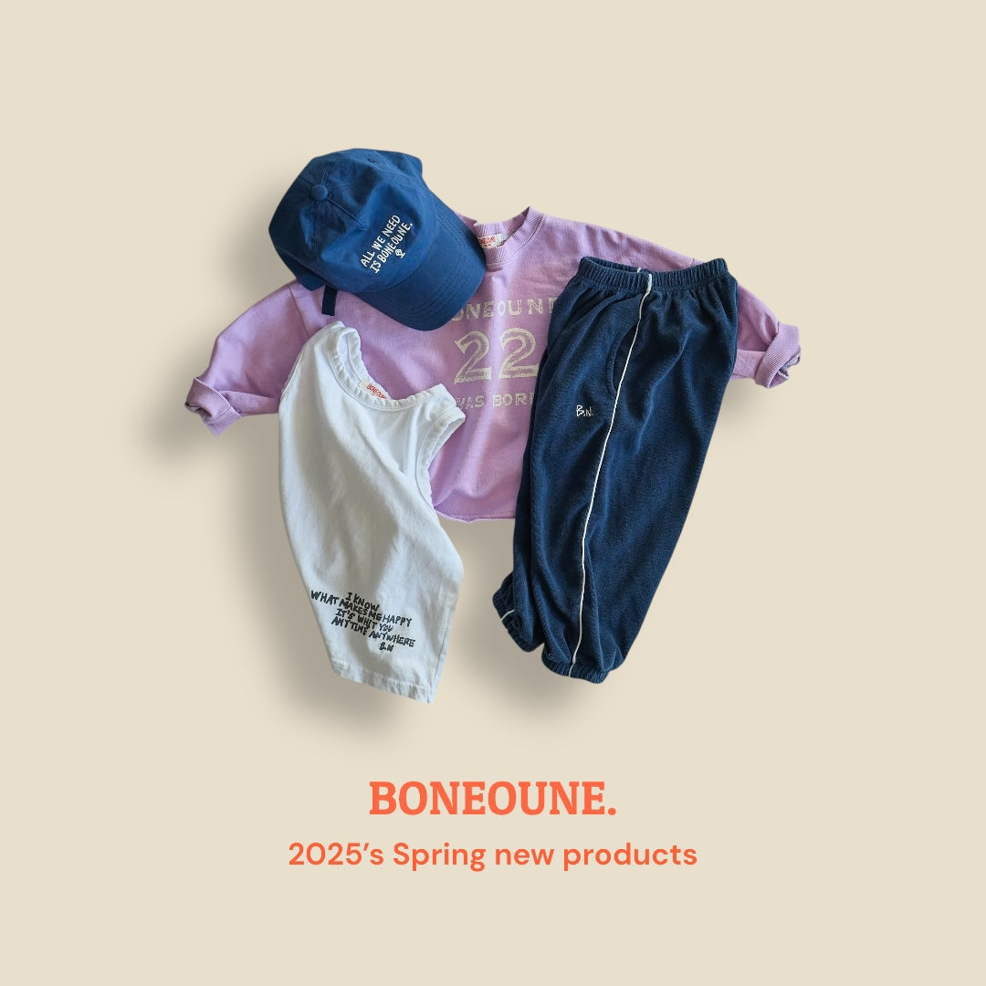 [BONEOUNE] Anytime Non sleeve Top_2colors