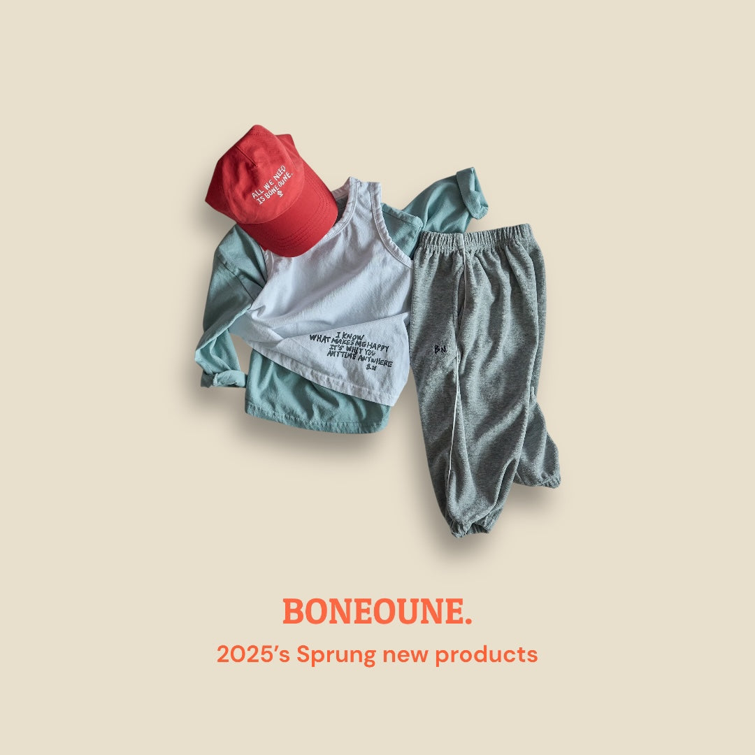 [BONEOUNE] Ive Terry Jogger Pants_3colors