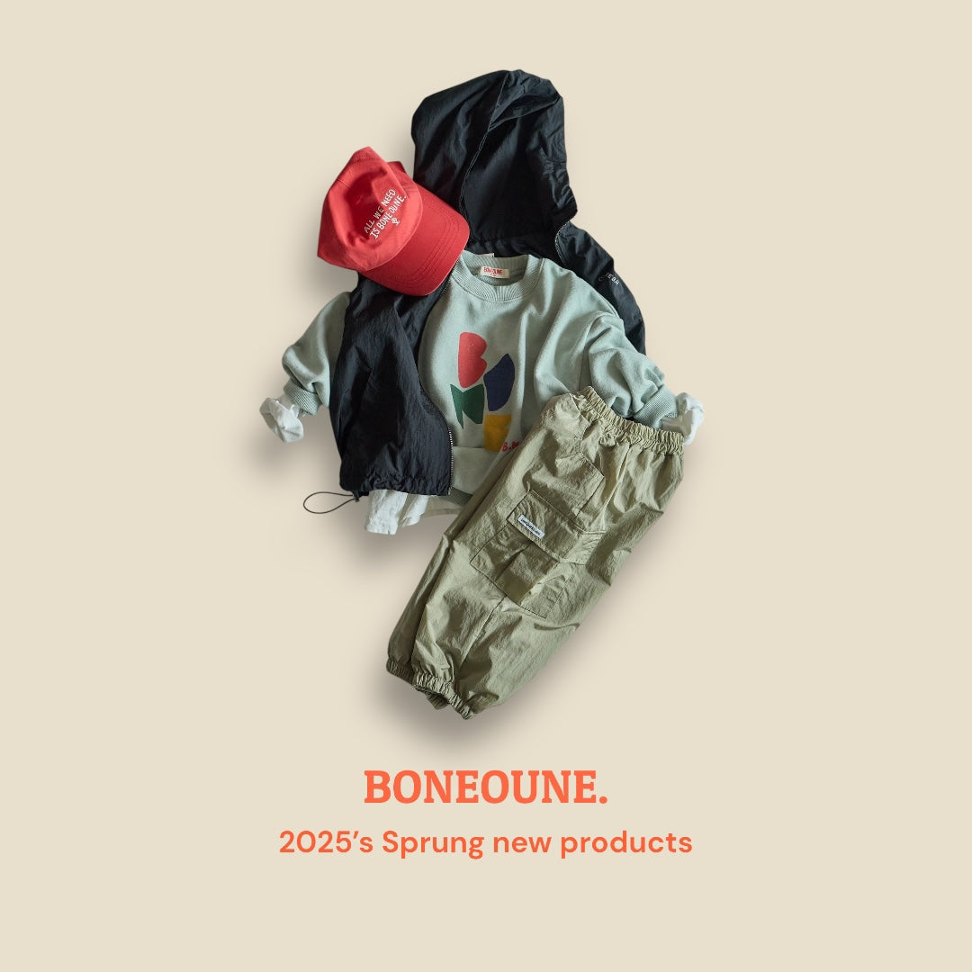 [BONEOUNE] Mona Hoodie Zip-up Vest_2colors