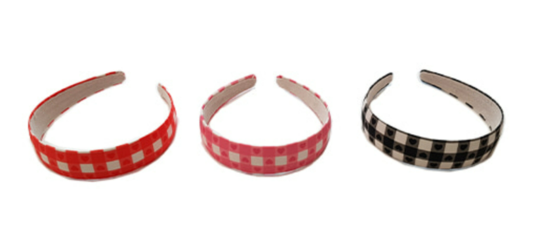 [ALITTLE] Heart ribbon Hairband_3Colors