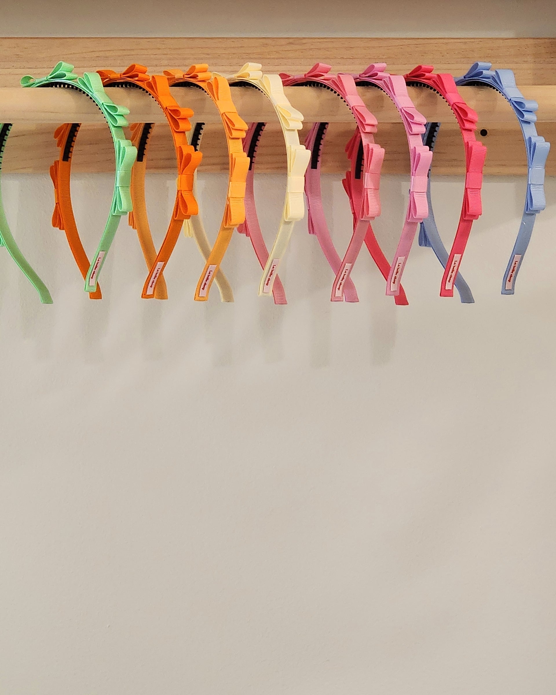 [La Belle] Mini Ribon Hair Band_5colors