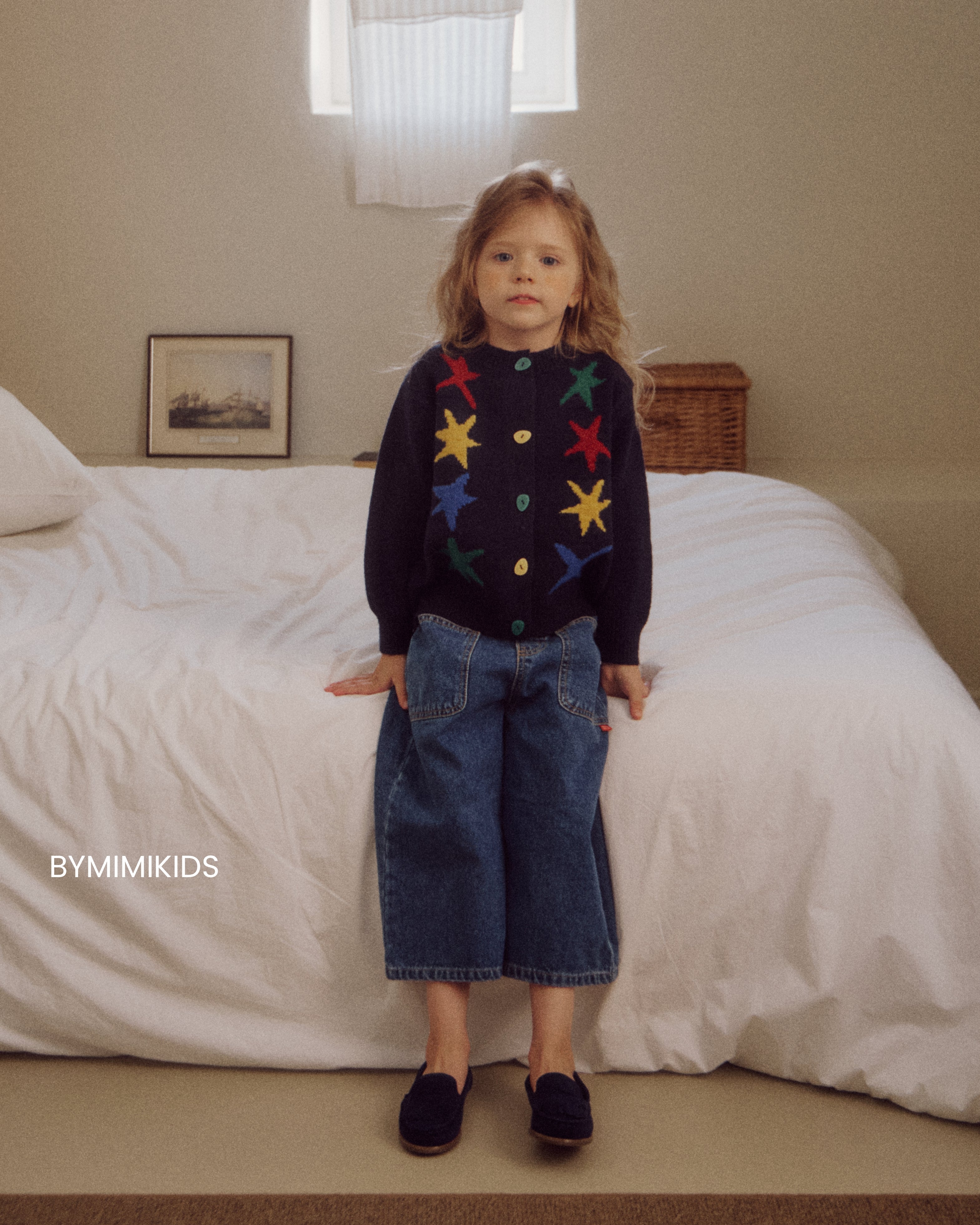 [BYMIMI] Starry Cardigan_Navy