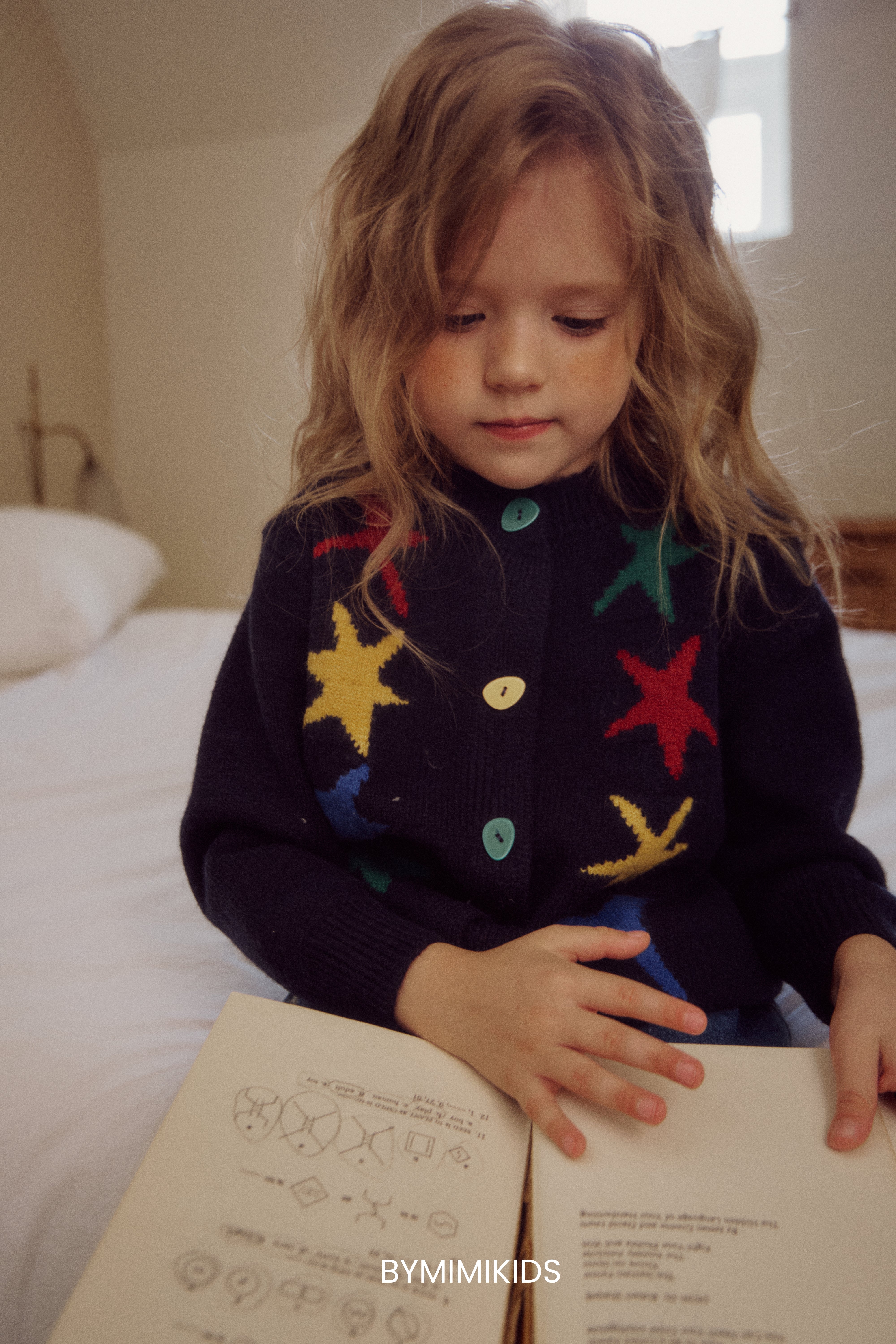 [BYMIMI] Starry Cardigan_Navy