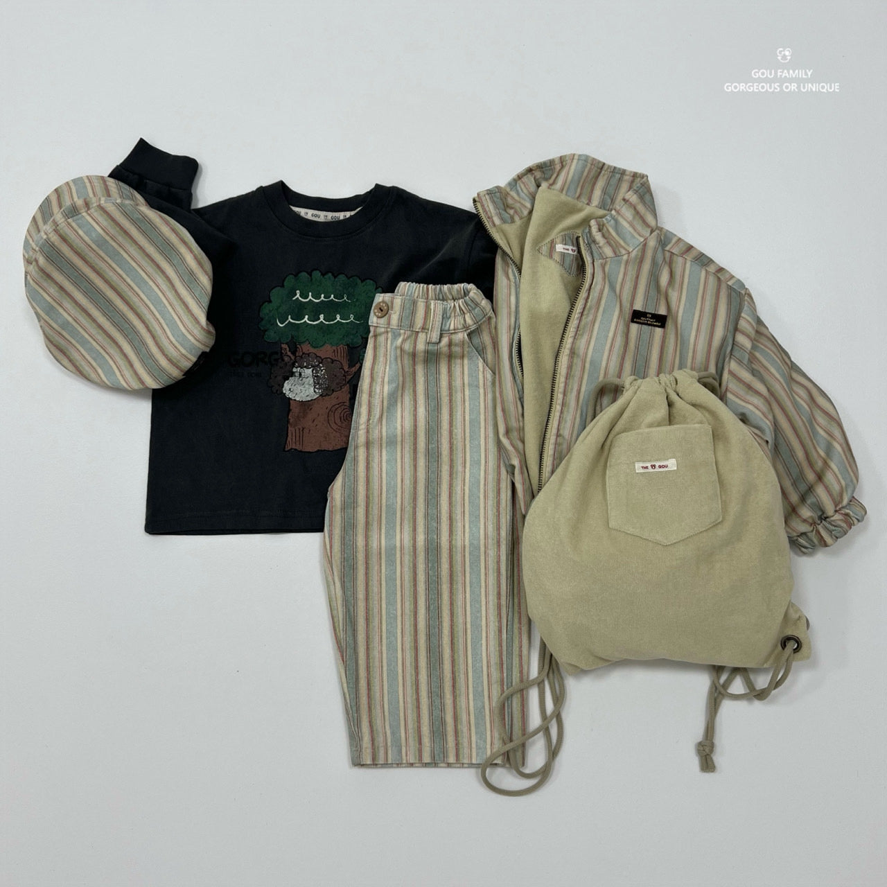 [GOU] Come Back Home Pants_3colors
