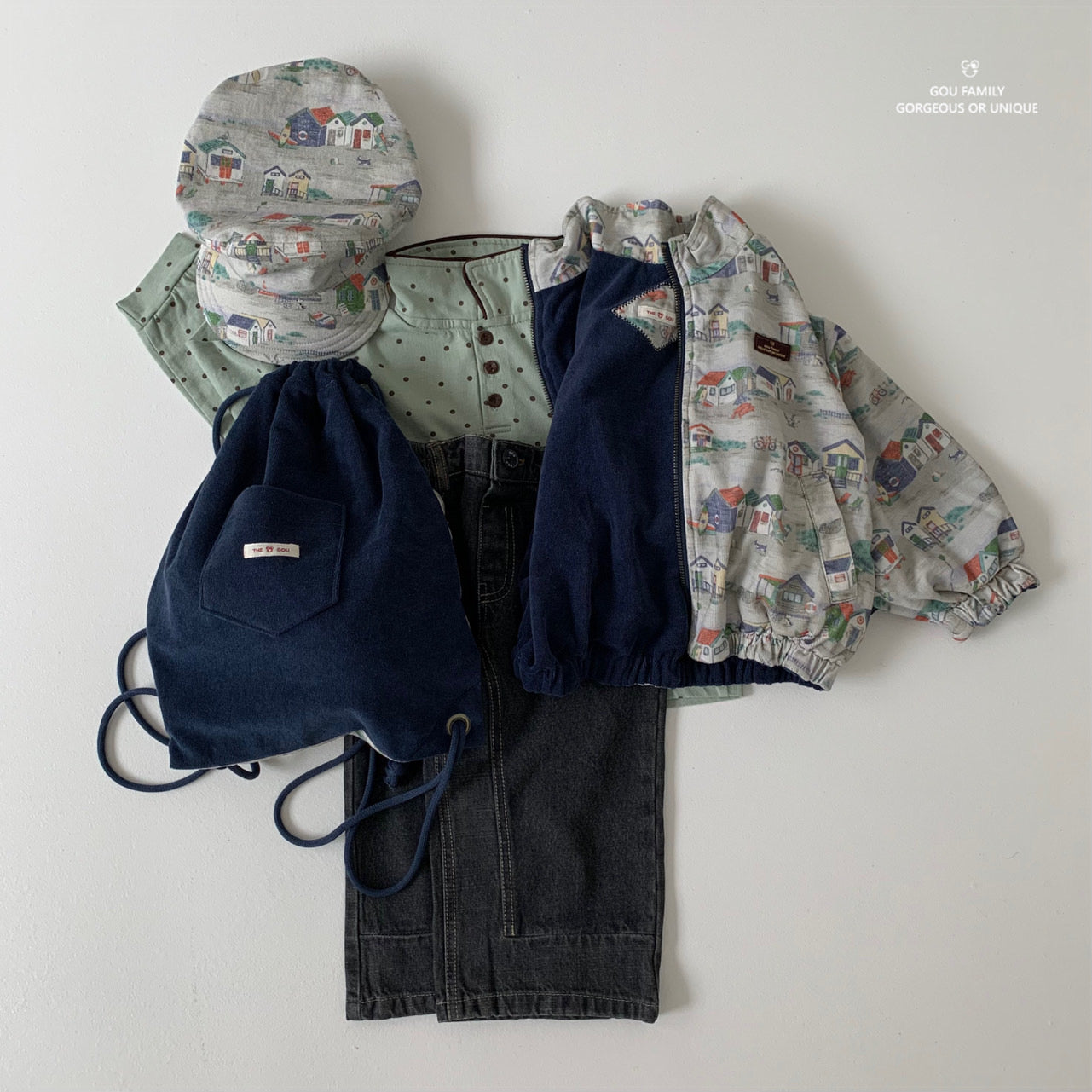 [GOU] Multi Reversable Jumper_2colors