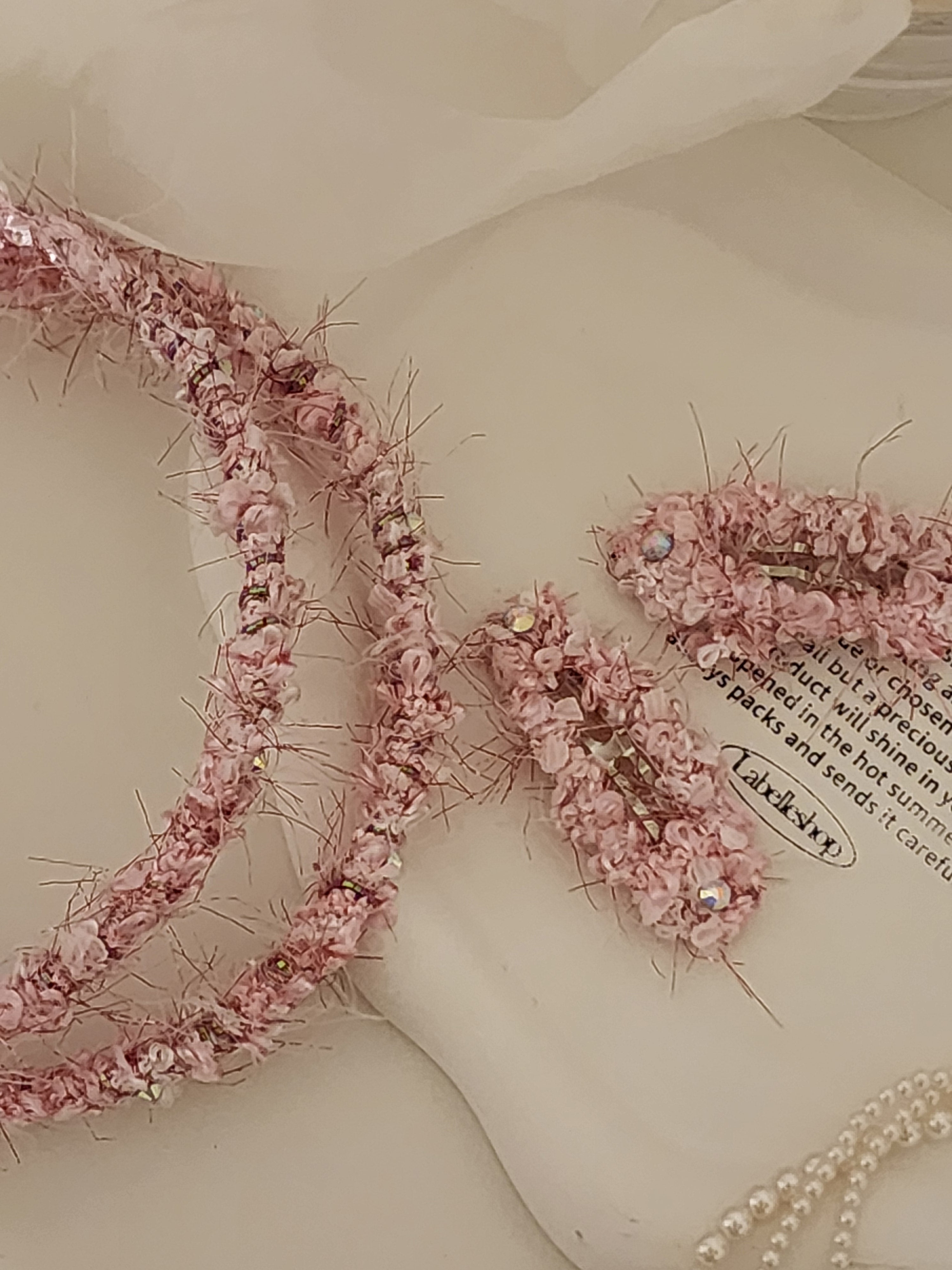 [La Belle] Cherry Blossom Hair band_Pink