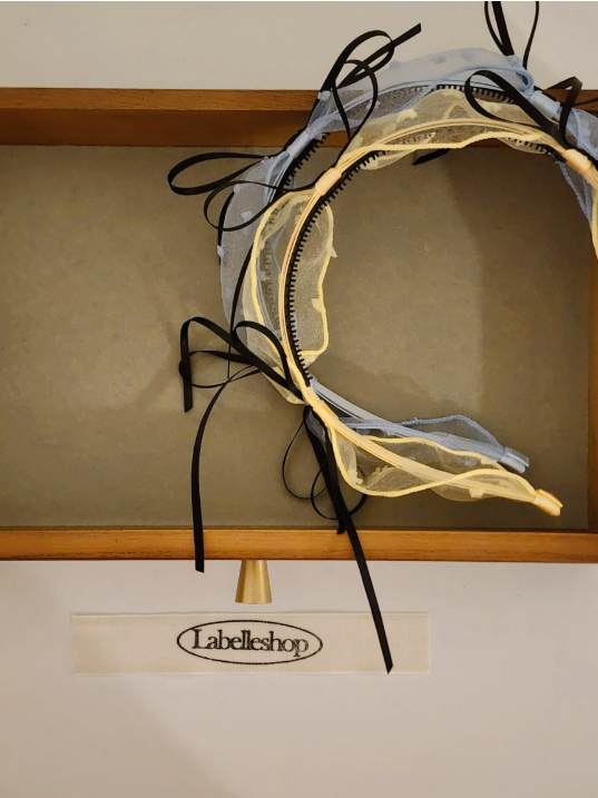 [La Belle] Love Me Hair Band_Yellow/Blue