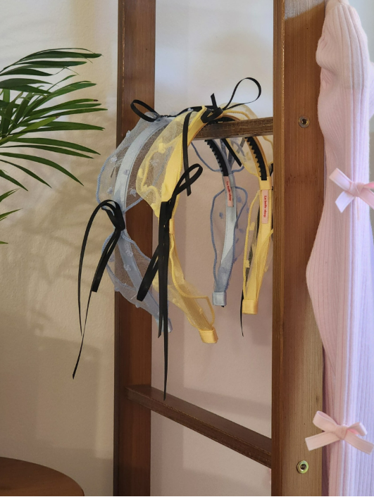 [La Belle] Love Me Hair Band_Yellow/Blue
