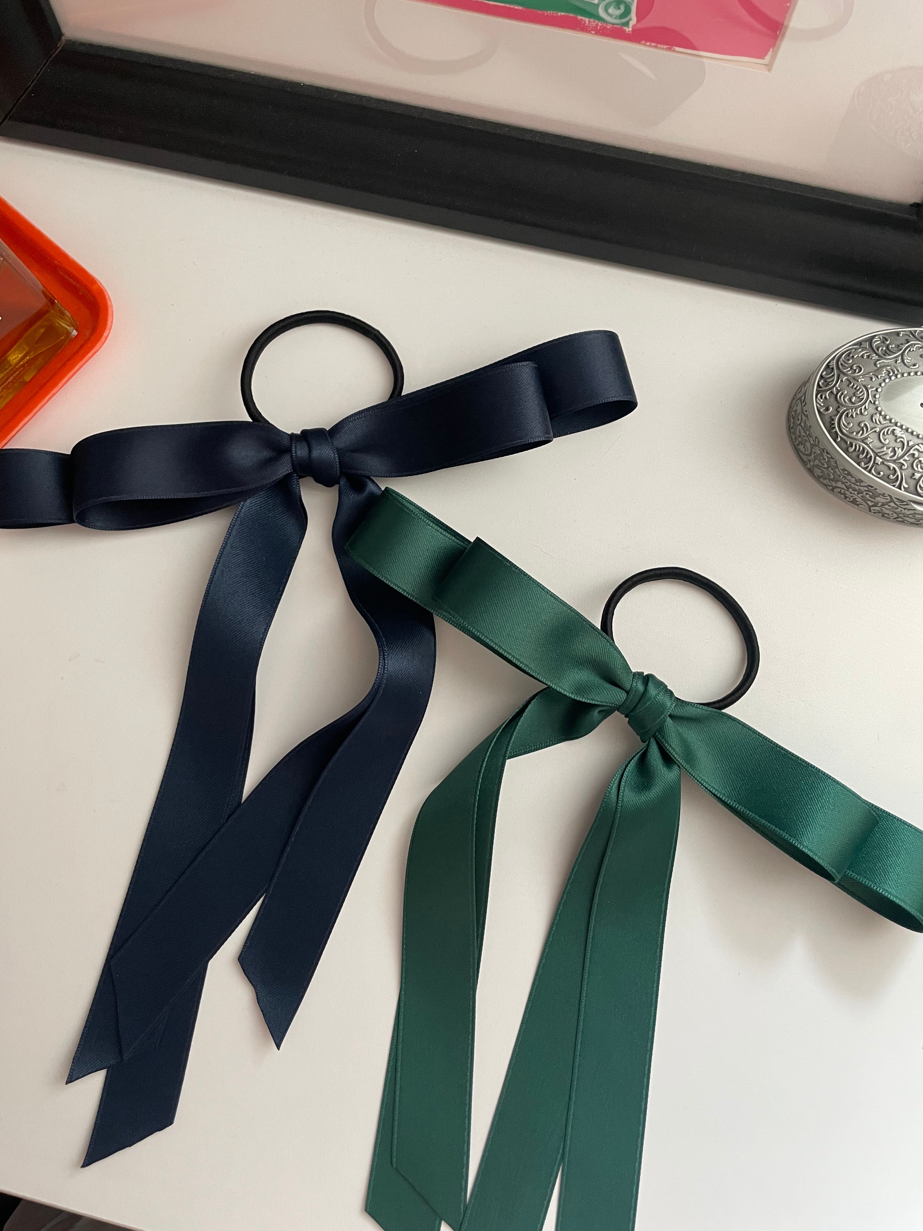 [Maman SSura] Long Tail Ribbon Hair Tie_4colors