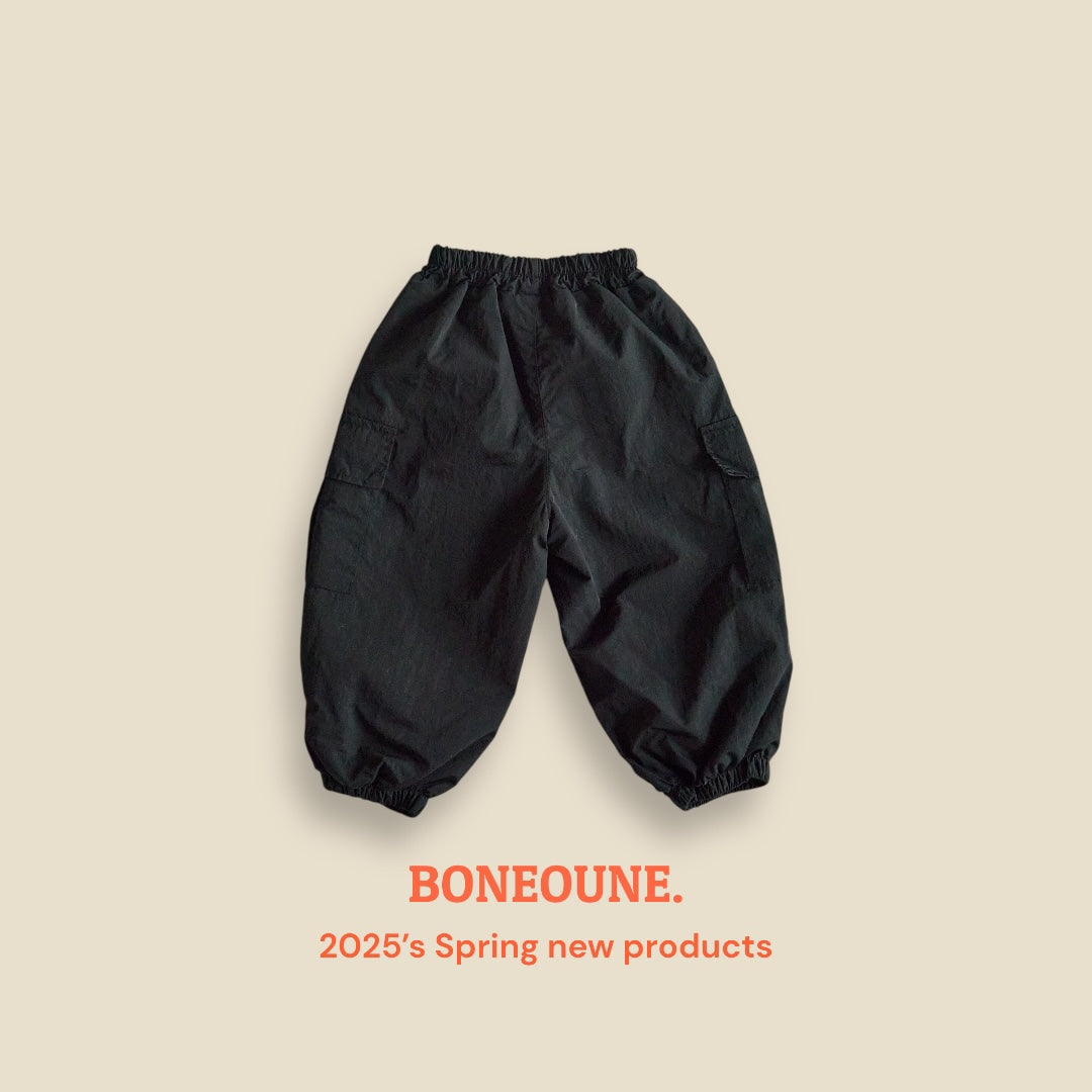 [BONEOUNE] NY Cargo Jogger Pants_3colors