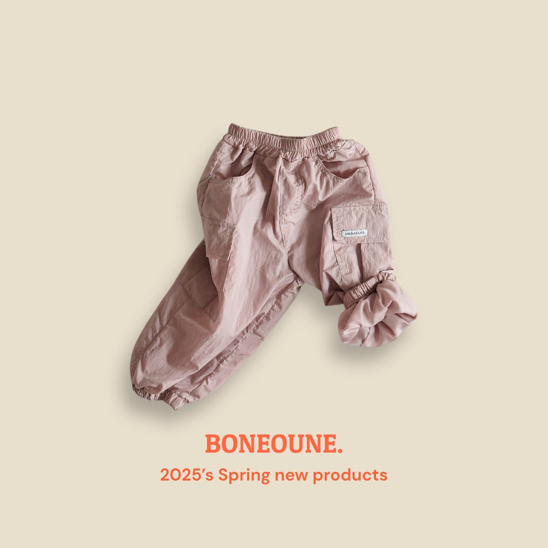 [BONEOUNE] NY Cargo Jogger Pants_3colors