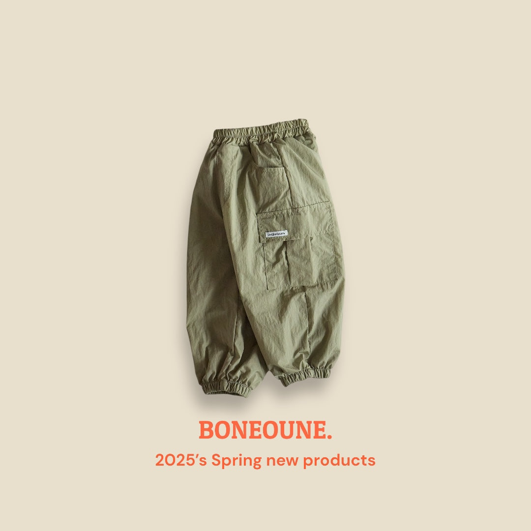 [BONEOUNE] NY Cargo Jogger Pants_3colors