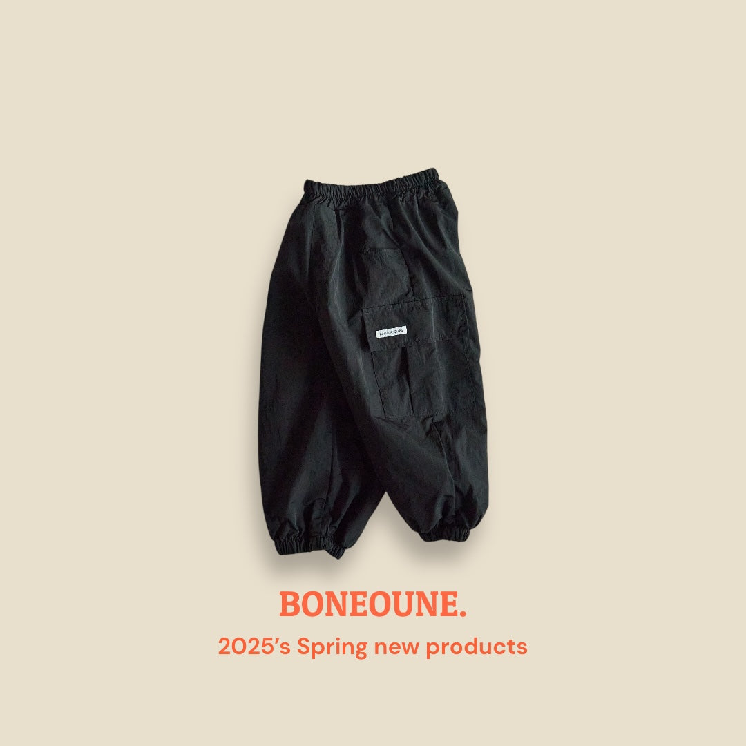 [BONEOUNE] NY Cargo Jogger Pants_3colors