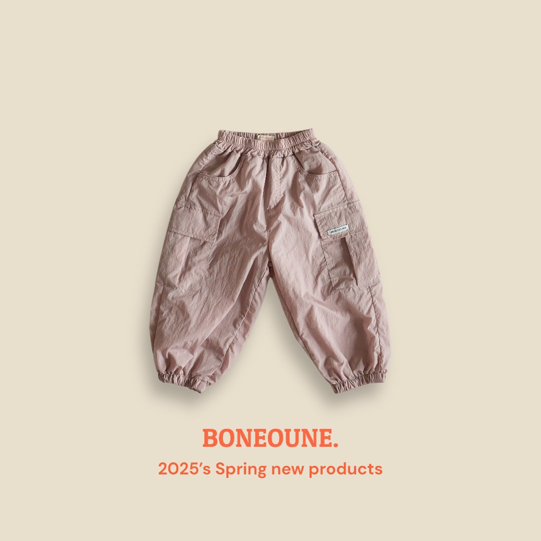 [BONEOUNE] NY Cargo Jogger Pants_3colors