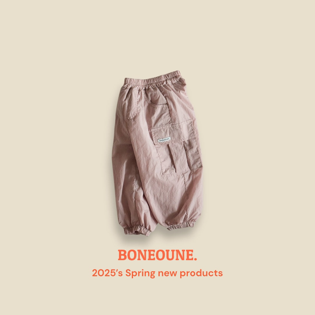 [BONEOUNE] NY Cargo Jogger Pants_3colors