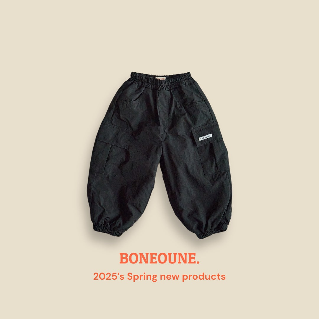 [BONEOUNE] NY Cargo Jogger Pants_3colors