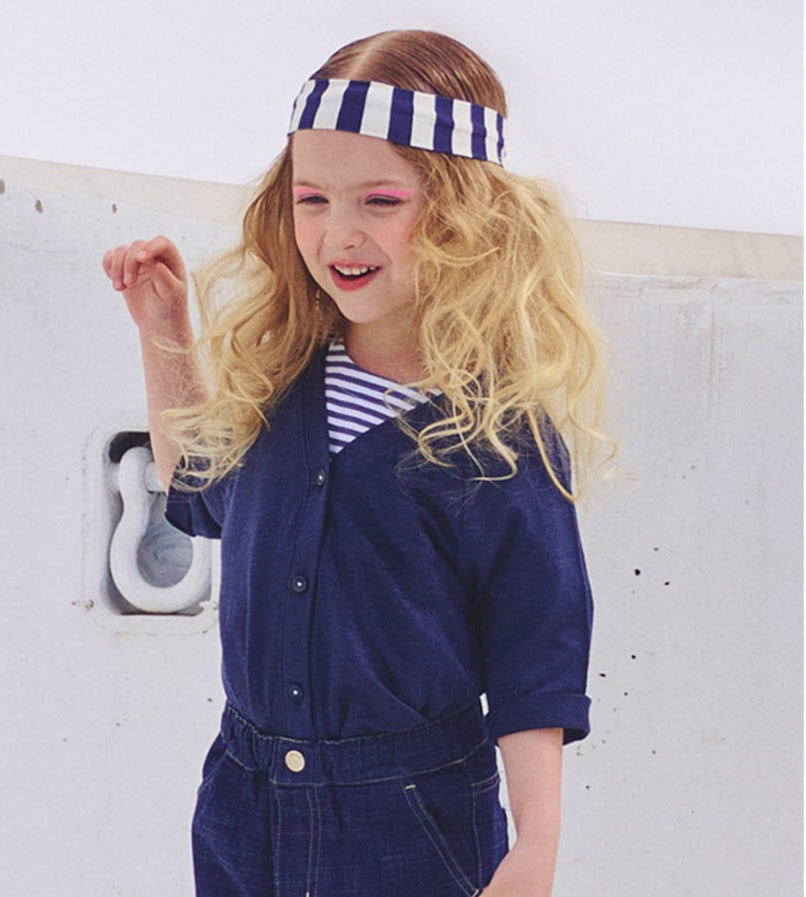[Choco.el] Eté Linen Cardigan_Navy