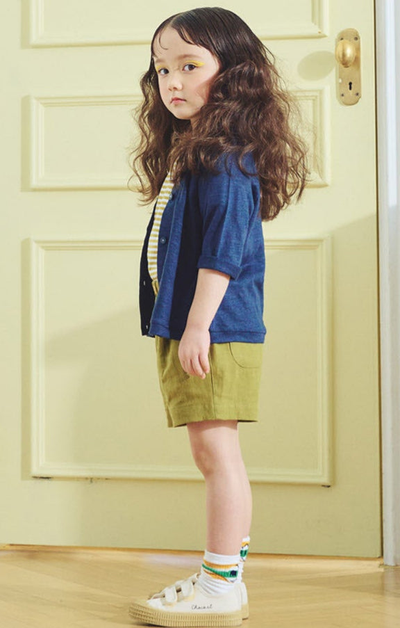 [Choco.el] Eté Linen Cardigan_Navy