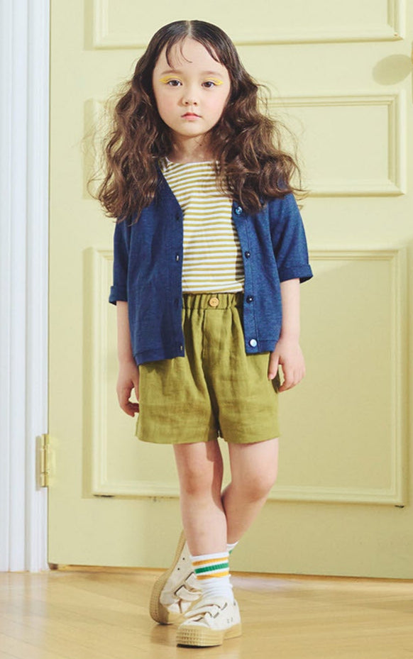 [Choco.el] Eté Linen Cardigan_Navy