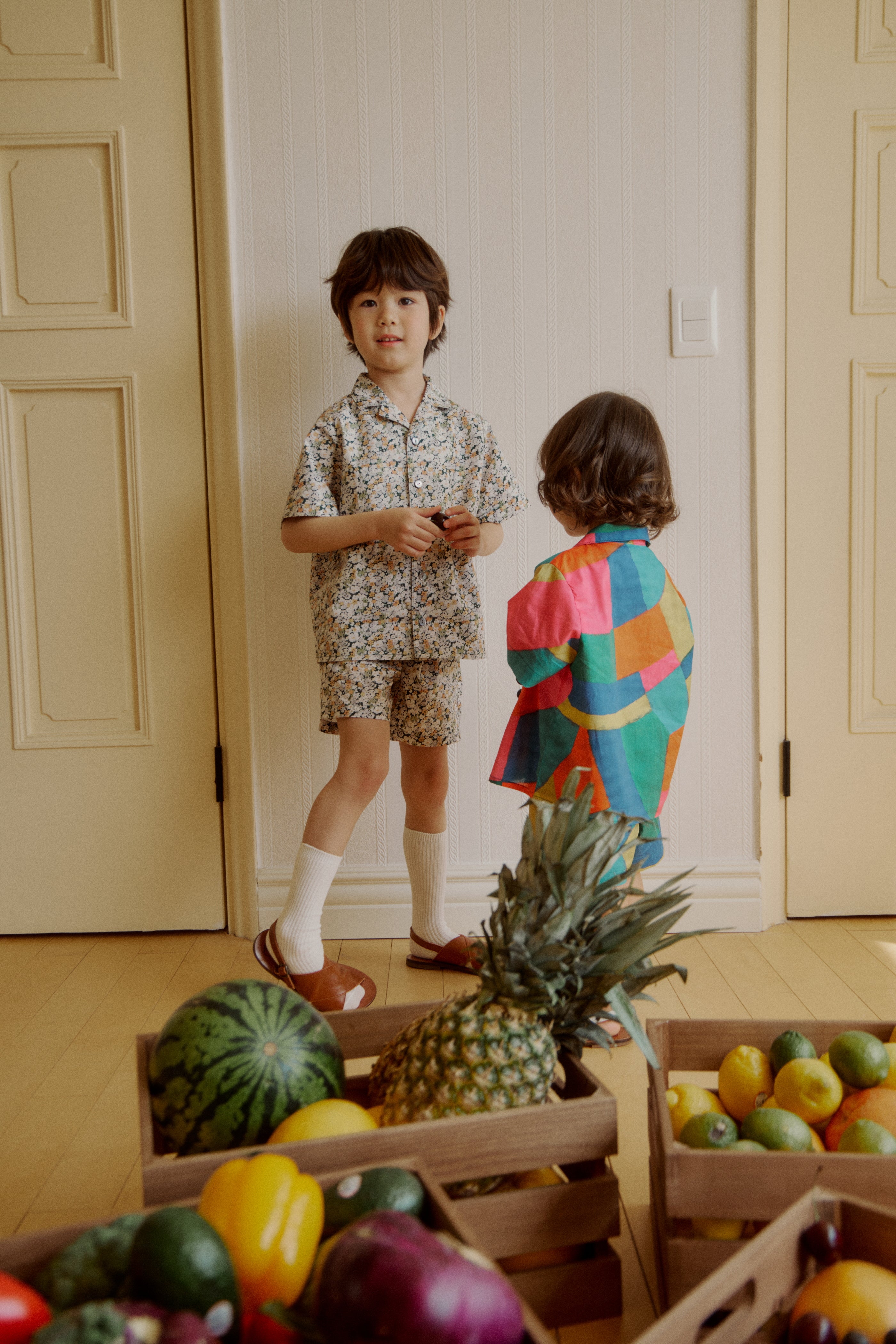 [fais dodo] Liberty Pants_Flower