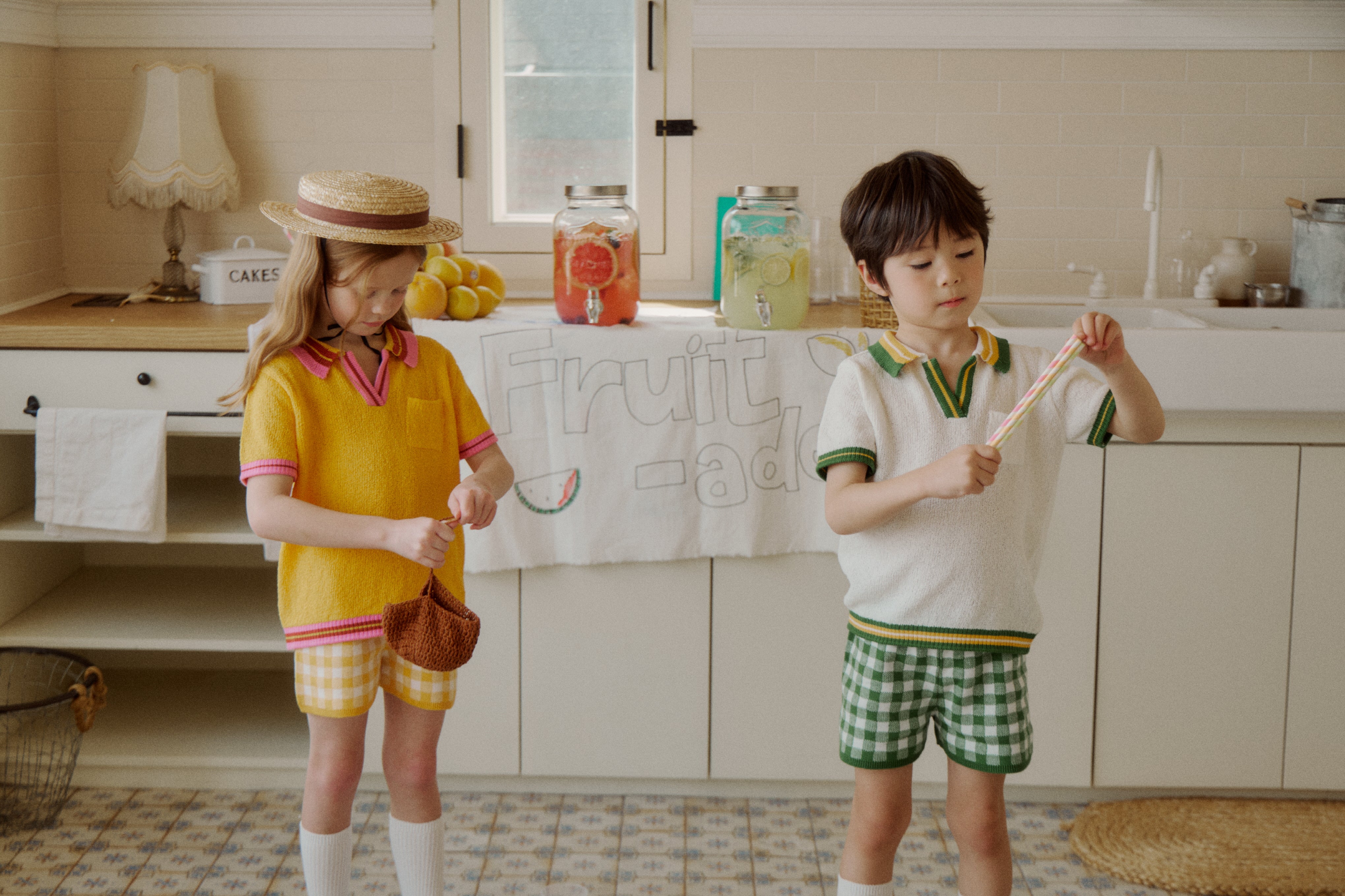 [fais dodo] Joie knit bottom_Green