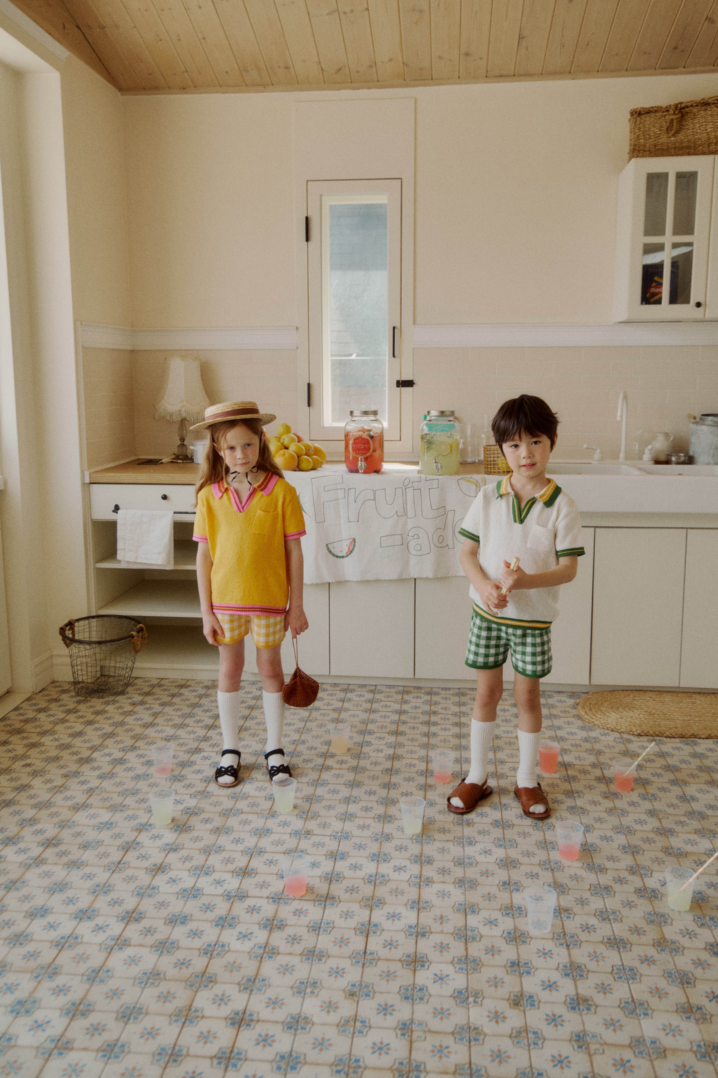 [fais dodo] Joie knit bottom_Green