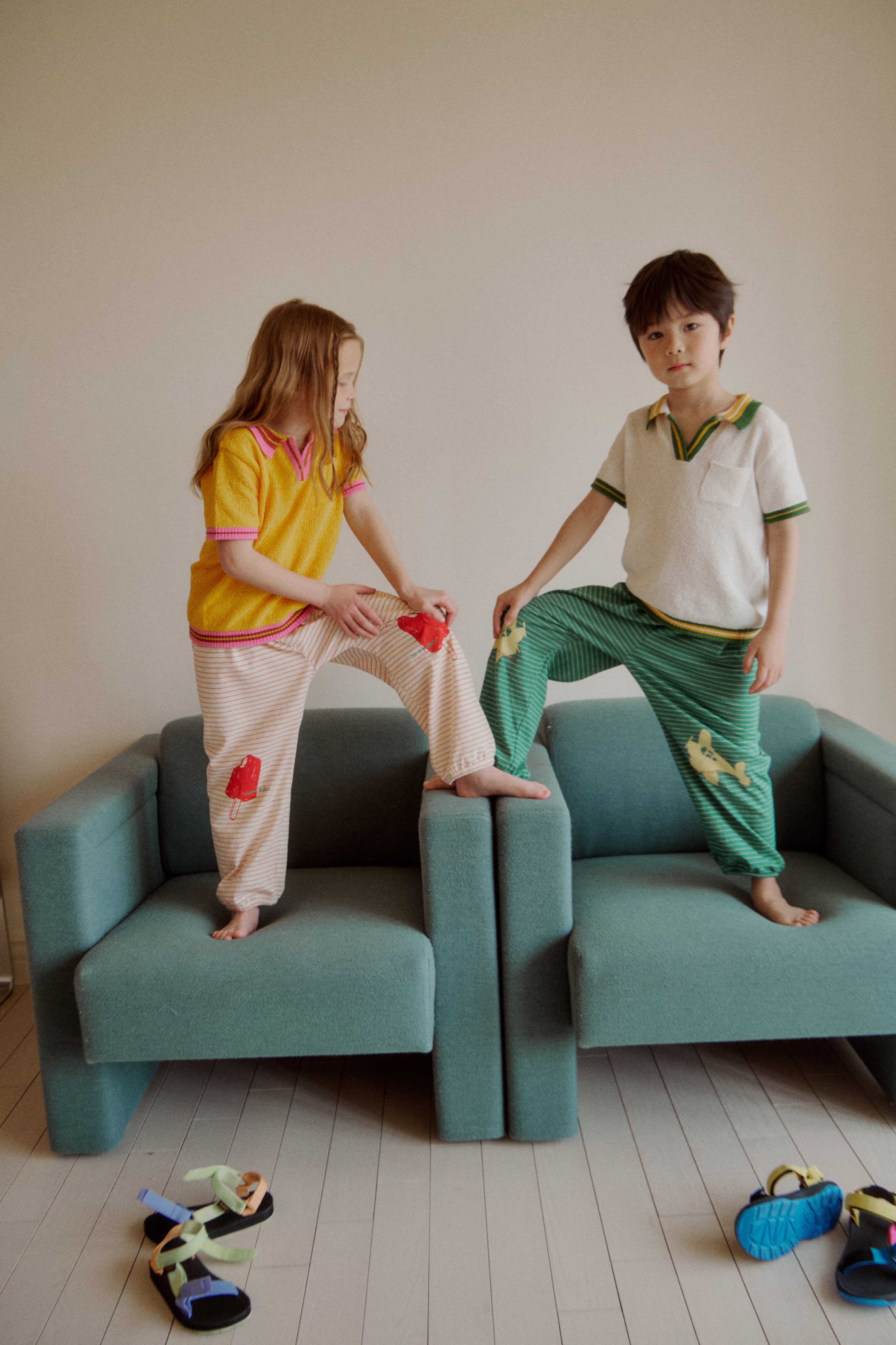 [fais dodo] Jojo pants_Green