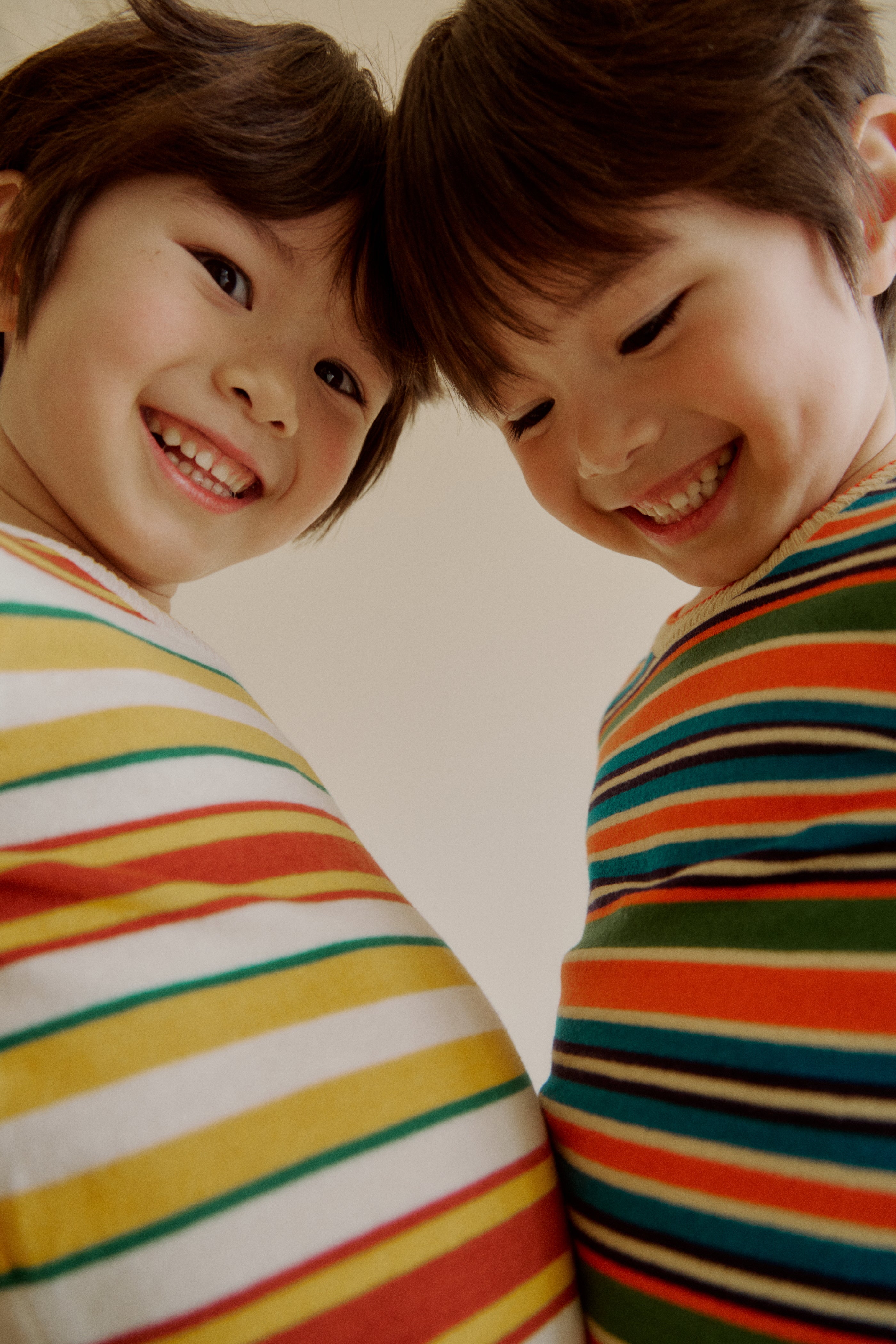 [fais dodo] Mer knit_Orange&Blue