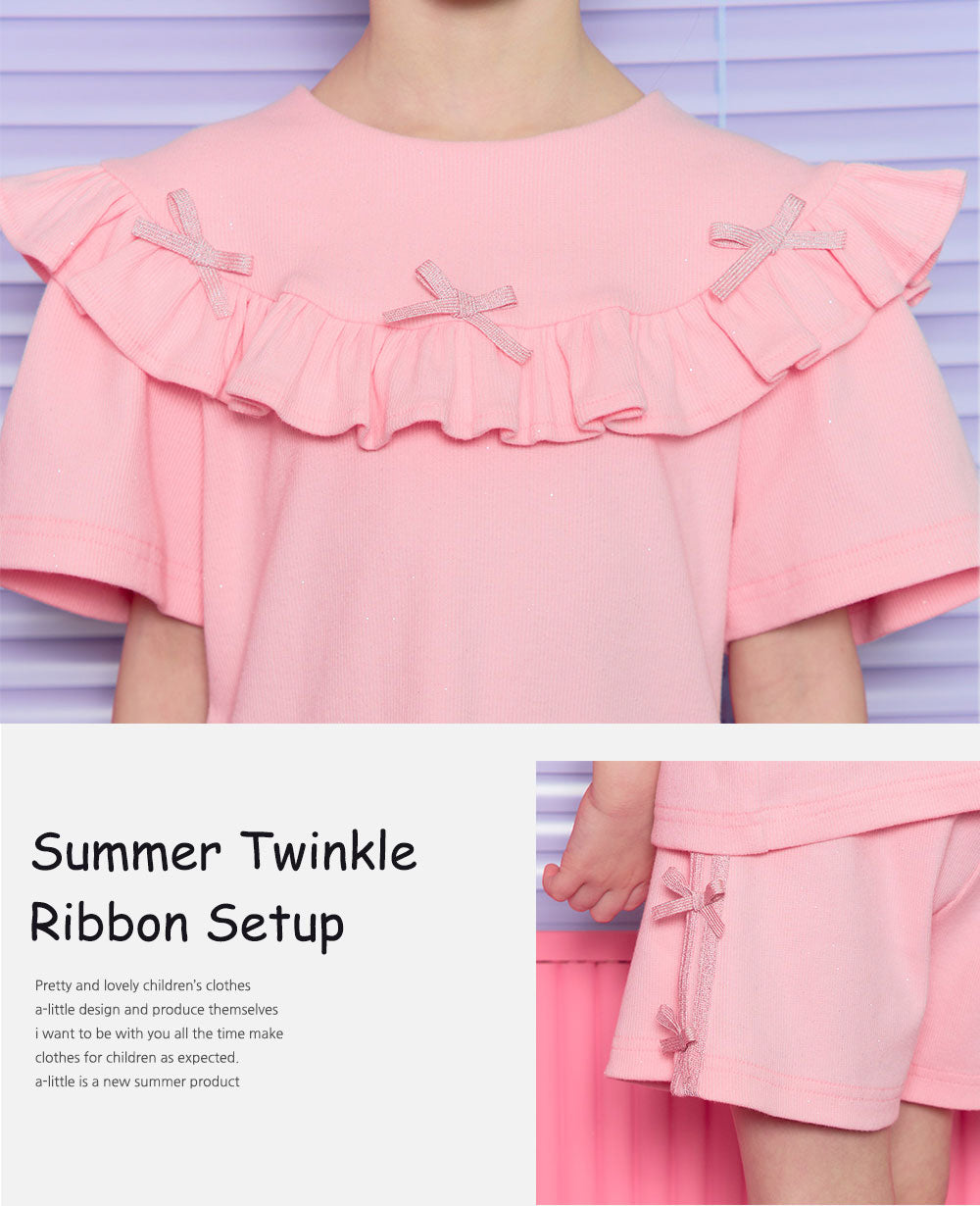 [ALITTLE] Summer twinkle ribbon setup_3colors
