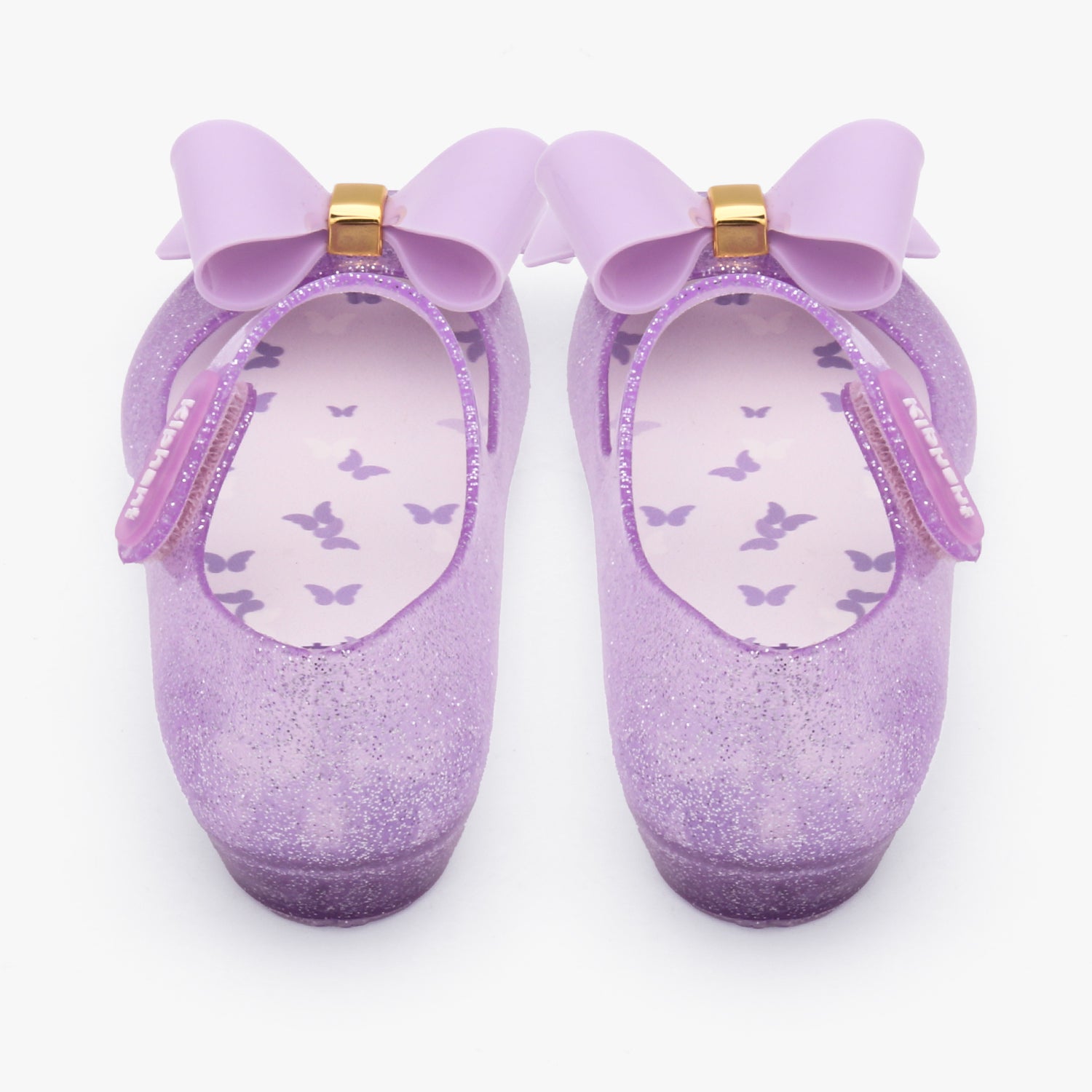 [Kiphant] 光る靴_LED Chloe Jelly shoes_Purple