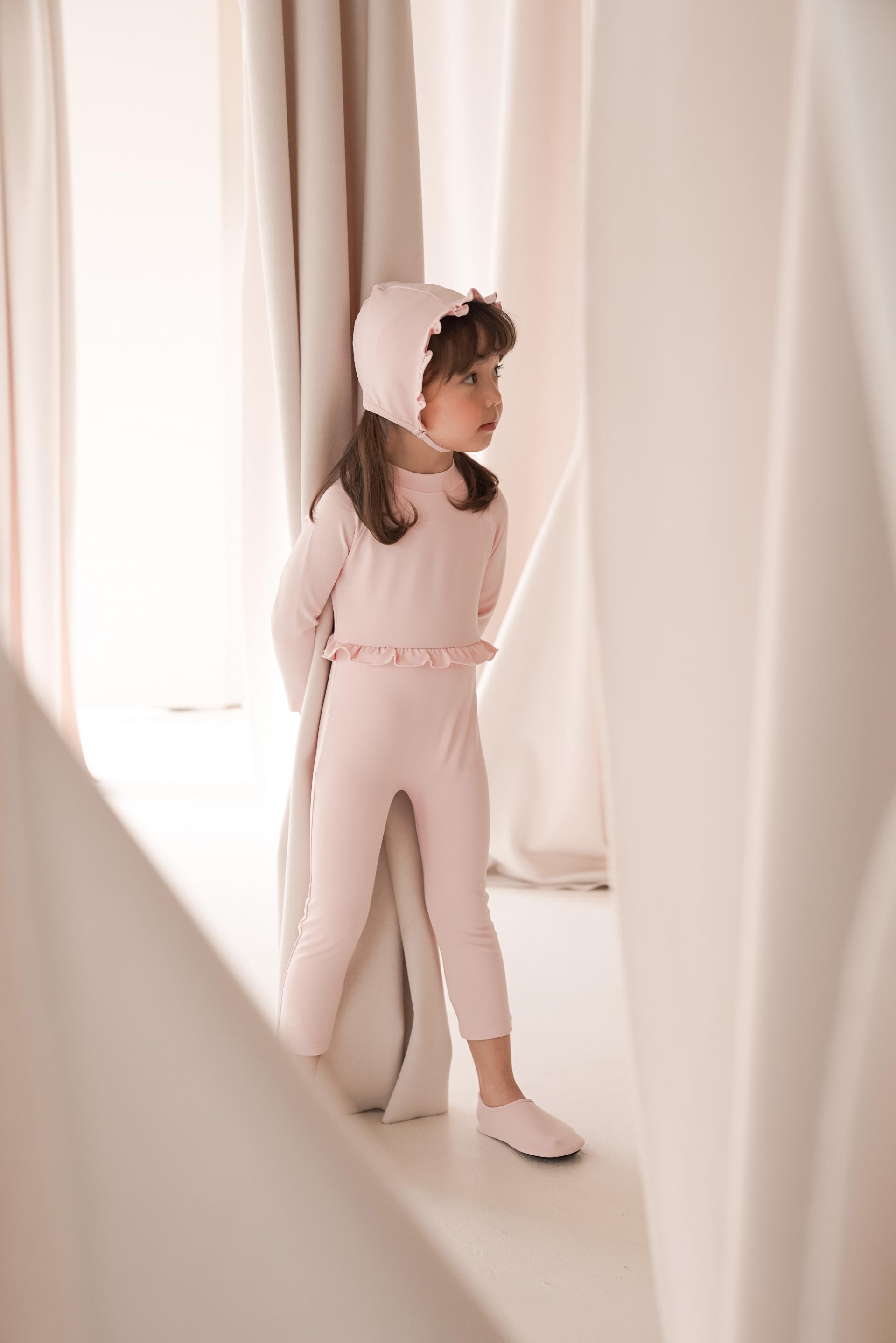 [NERIT] Frill Bonnet_Milky Pinlk