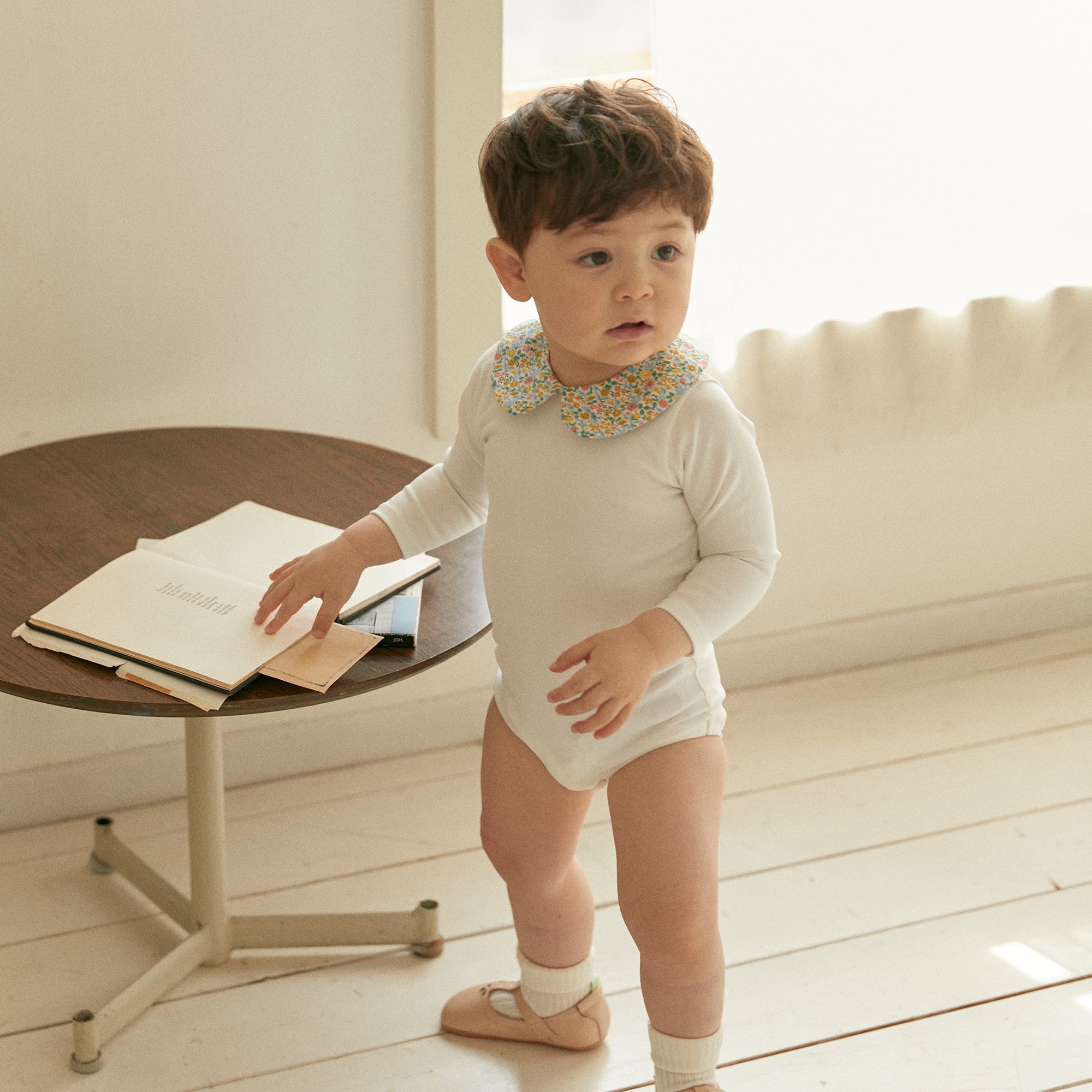 [FAIS DODO BÉBÉ] Liberty collar suit_Round type