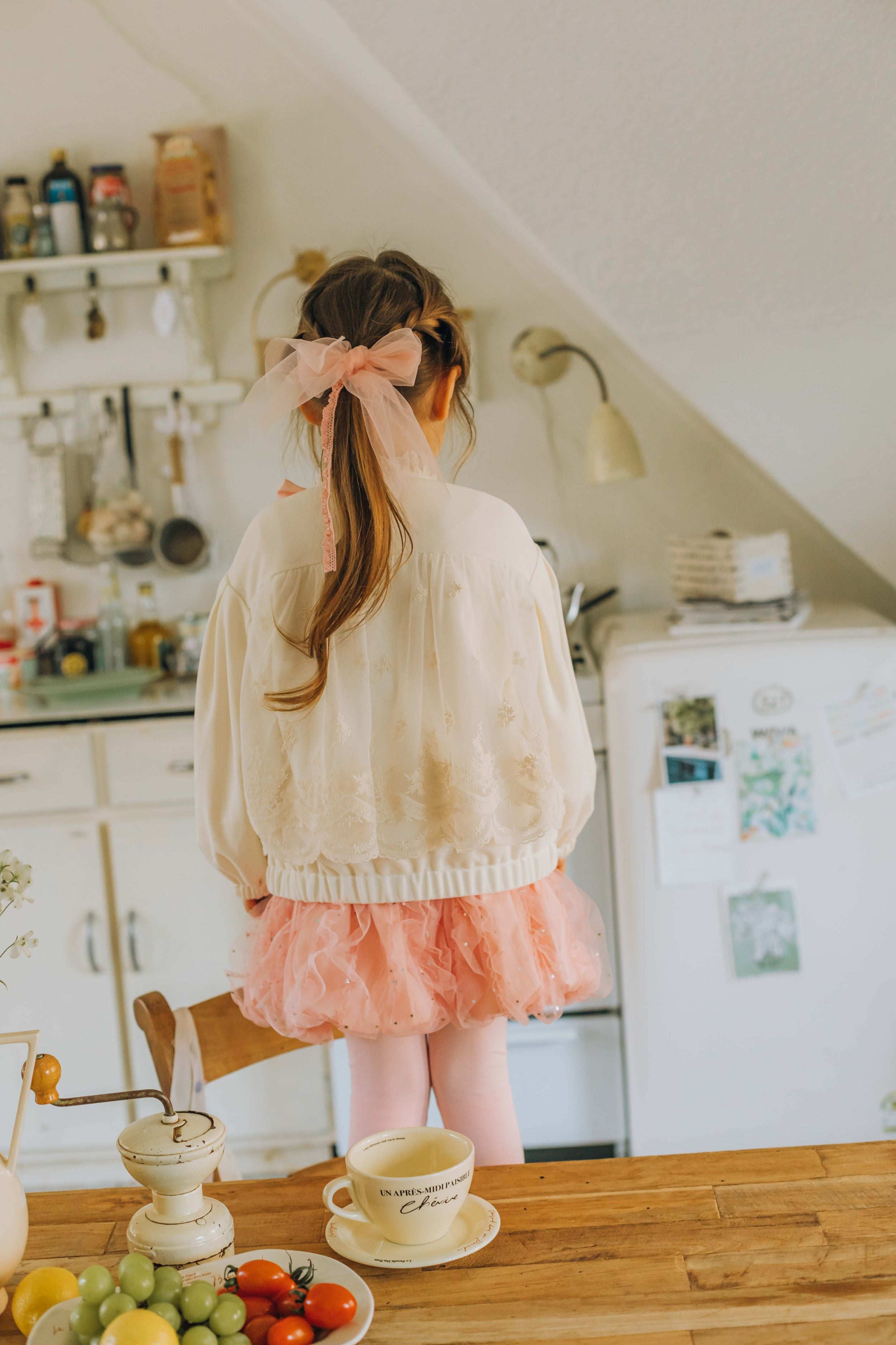 [mumu&amp;baba] Mutt Mesh Skirt_Pink