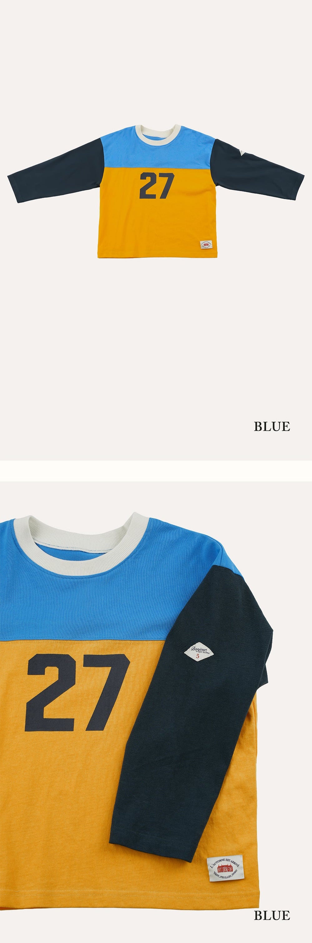 [fais dodo] Liel t-shirt_Blue