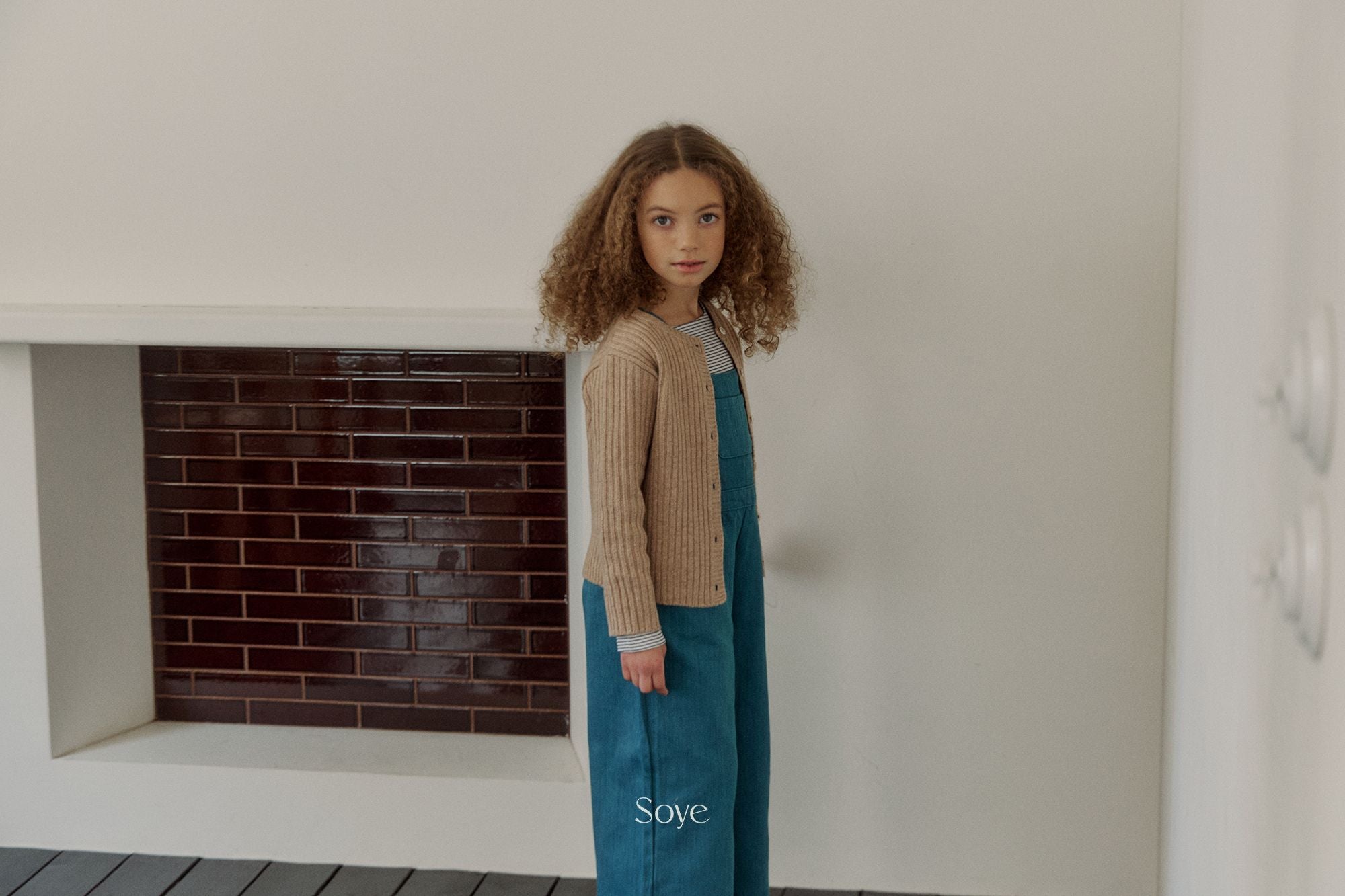 [Soye] Cashmere Rib Cardigan_Beige