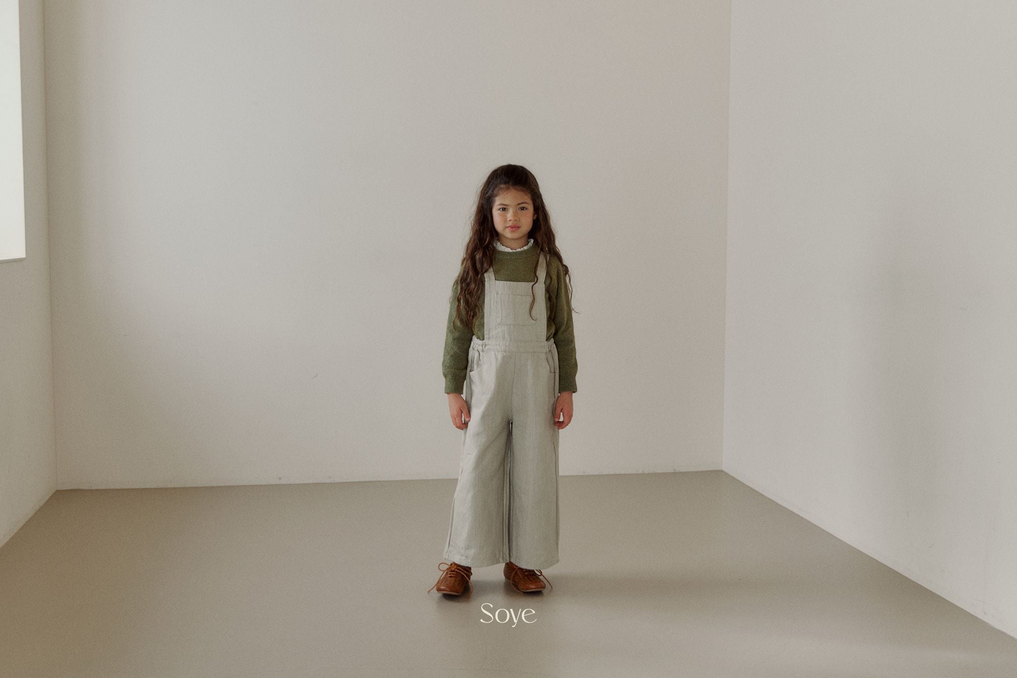 [Soye] Dying Suspender Pants_Light Mint