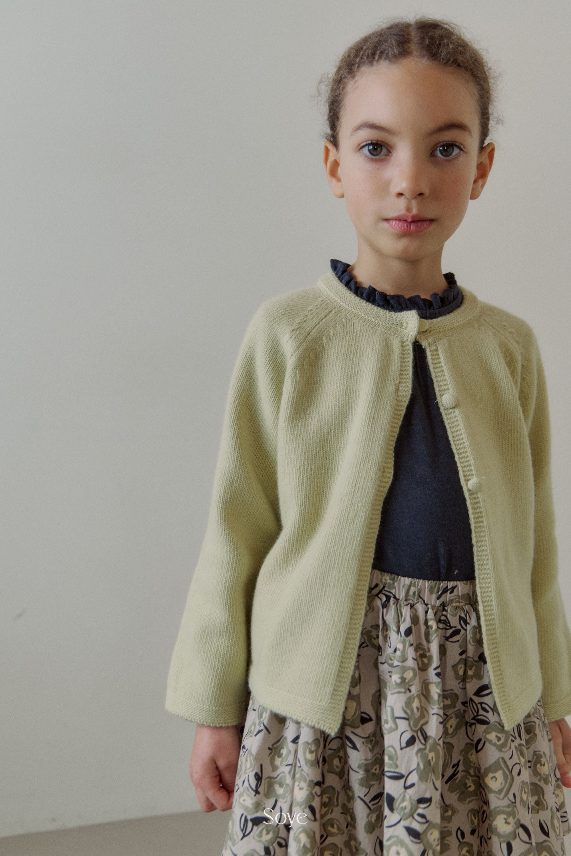 [Soye] Petit Button Cardigan_Lemon