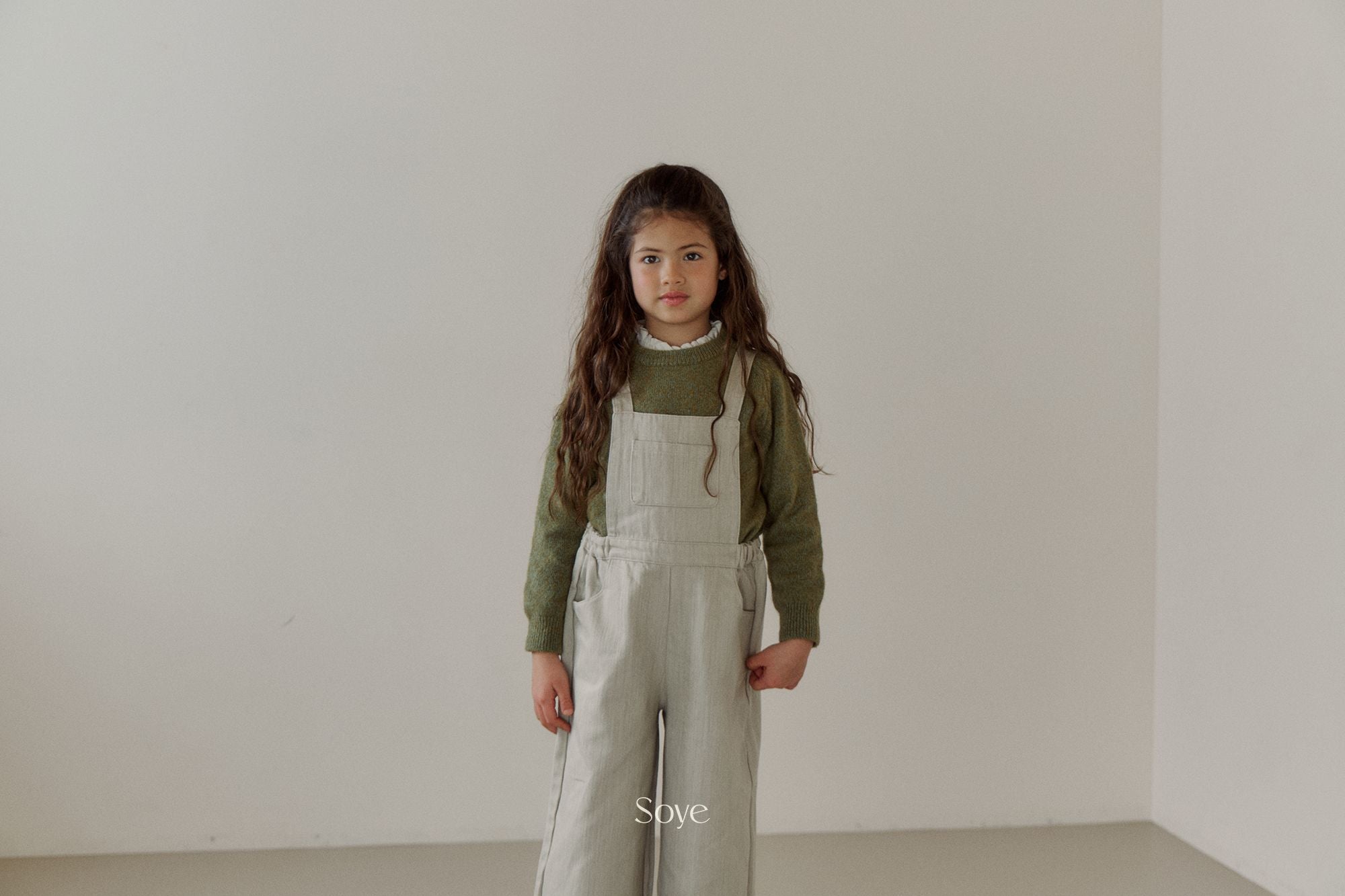 [Soye] Dying Suspender Pants_Light Mint