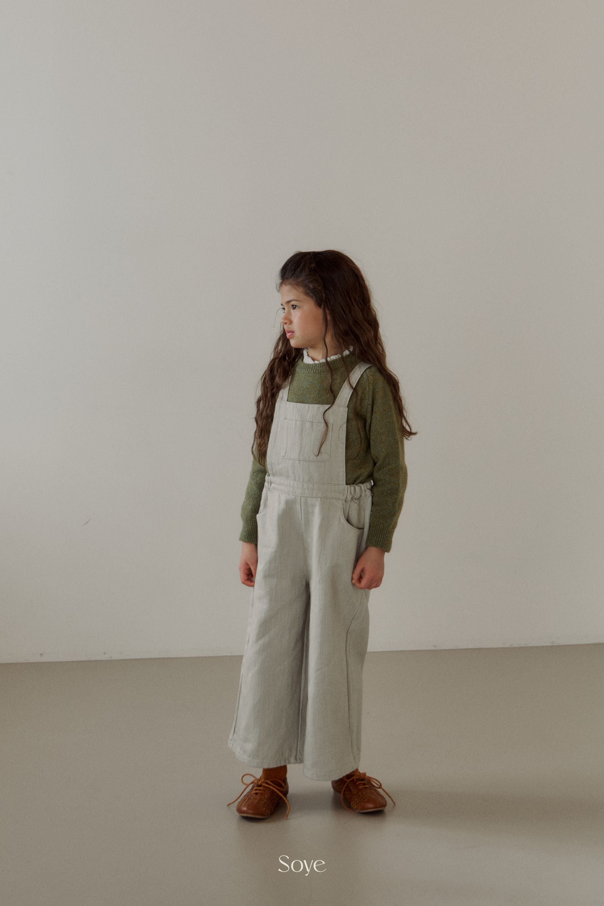 [Soye] Dying Suspender Pants_Light Mint