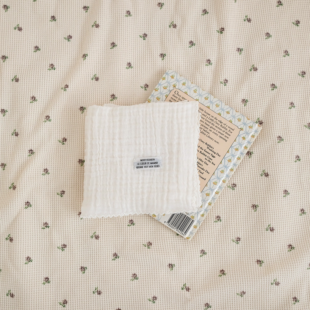 [merrybonbon]Baby gauze pure cotton handkerchief_bebe