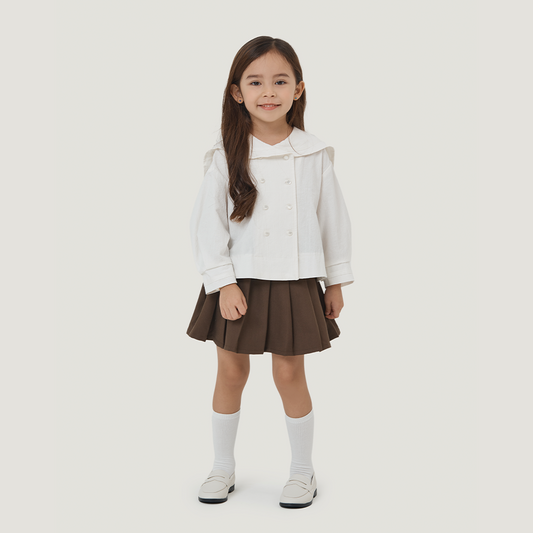 [Choix Chou Chou] Classic Modern Skirt _Brown