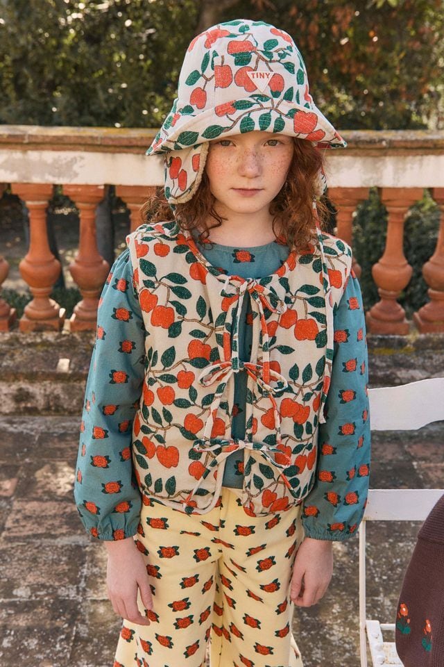[TINY COTTONS] TINY APPLES VEST