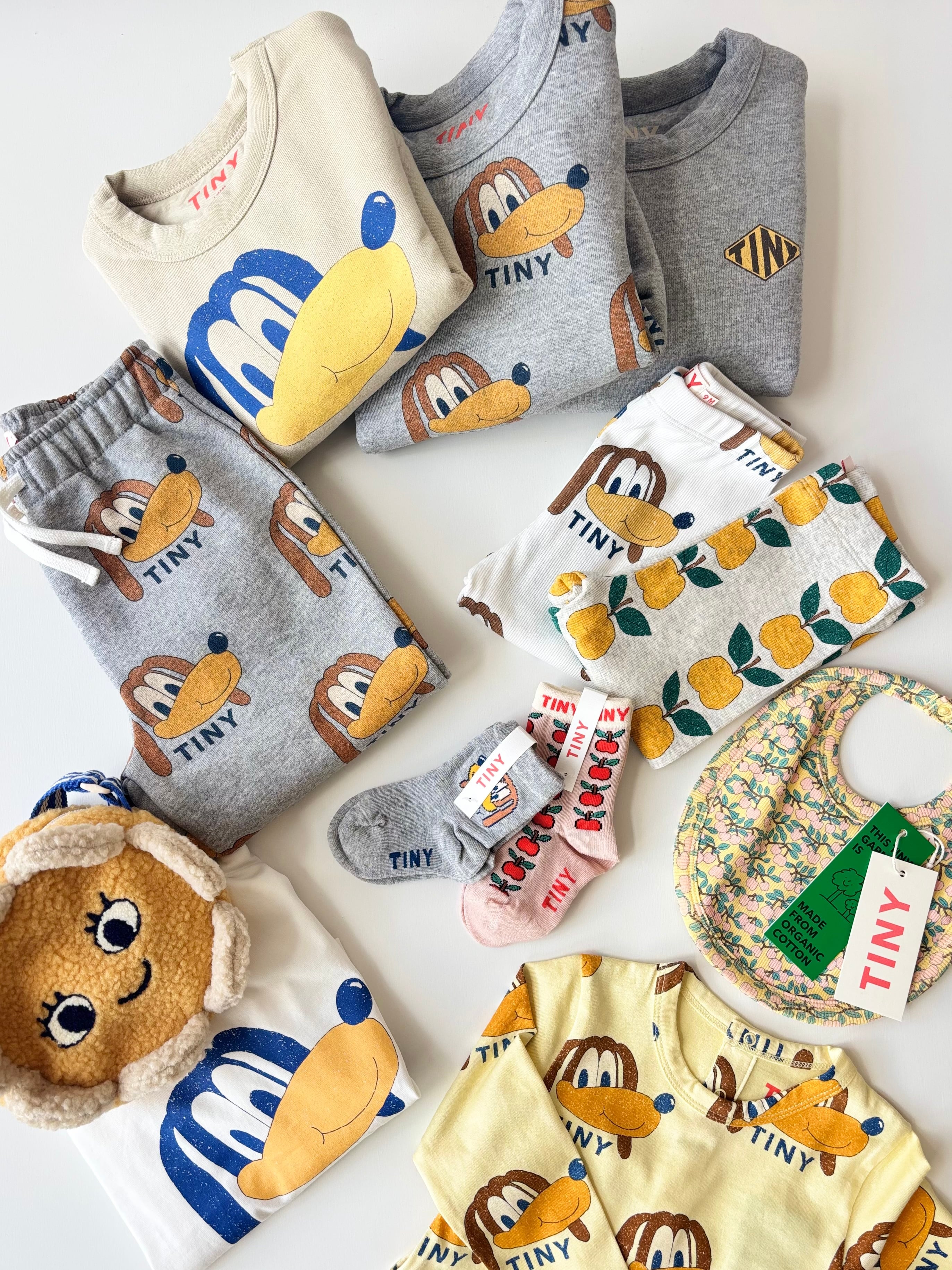 [TINY COTTONS] TINY DOG GRAPHIC SWEATSHIRT