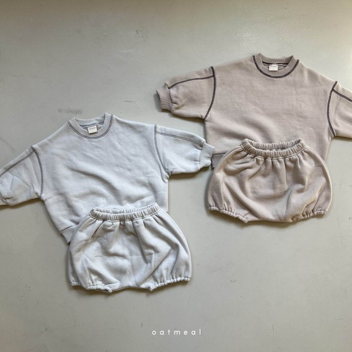 [Oatmeal] Shopper Bebe bloomer Set_2colors