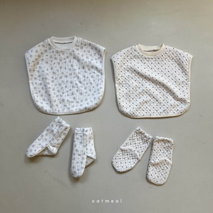 [Oatmeal] Beauty Bebe Vest & Socks Set_2colors