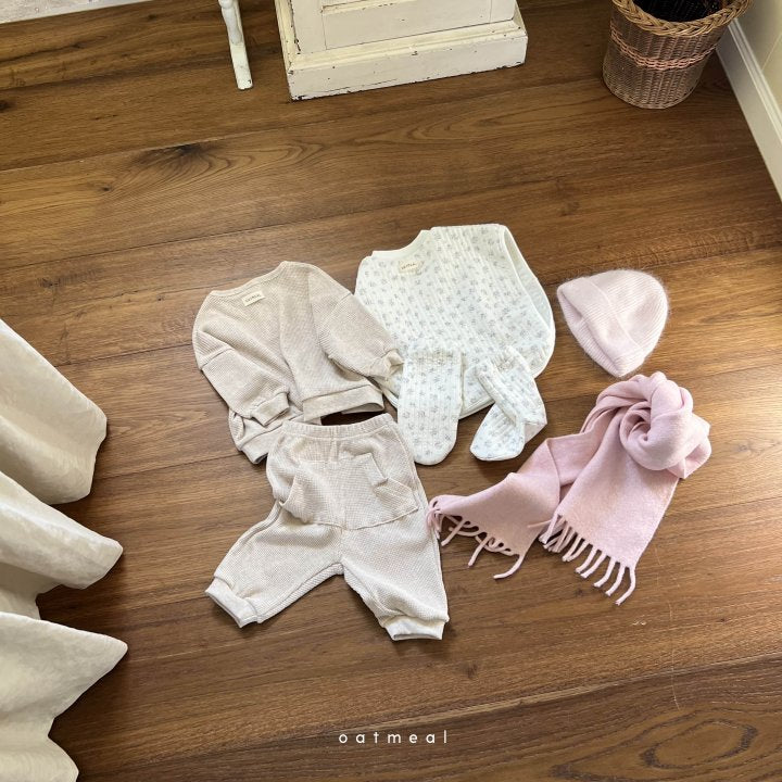 [Oatmeal] Beauty Bebe Vest & Socks Set_2colors