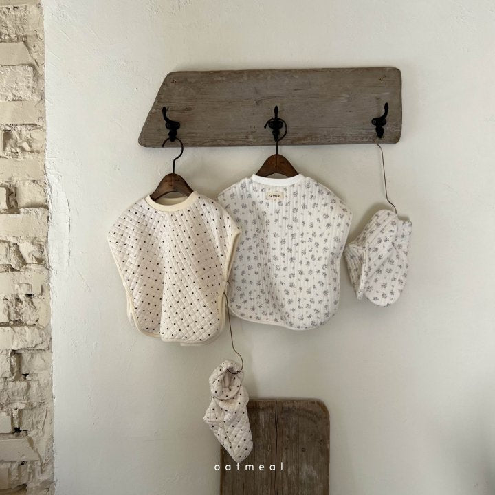 [Oatmeal] Beauty Bebe Vest & Socks Set_2colors