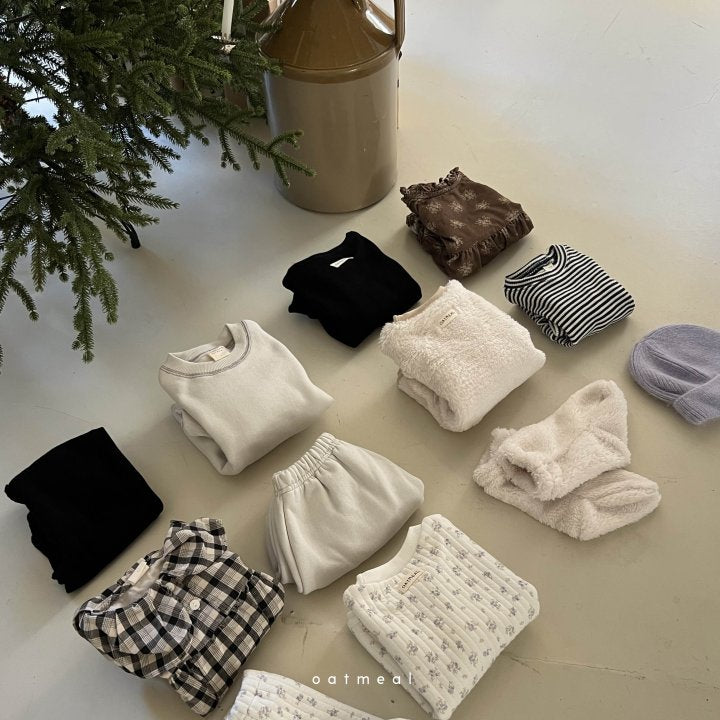 [Oatmeal] Beauty Bebe Vest & Socks Set_2colors